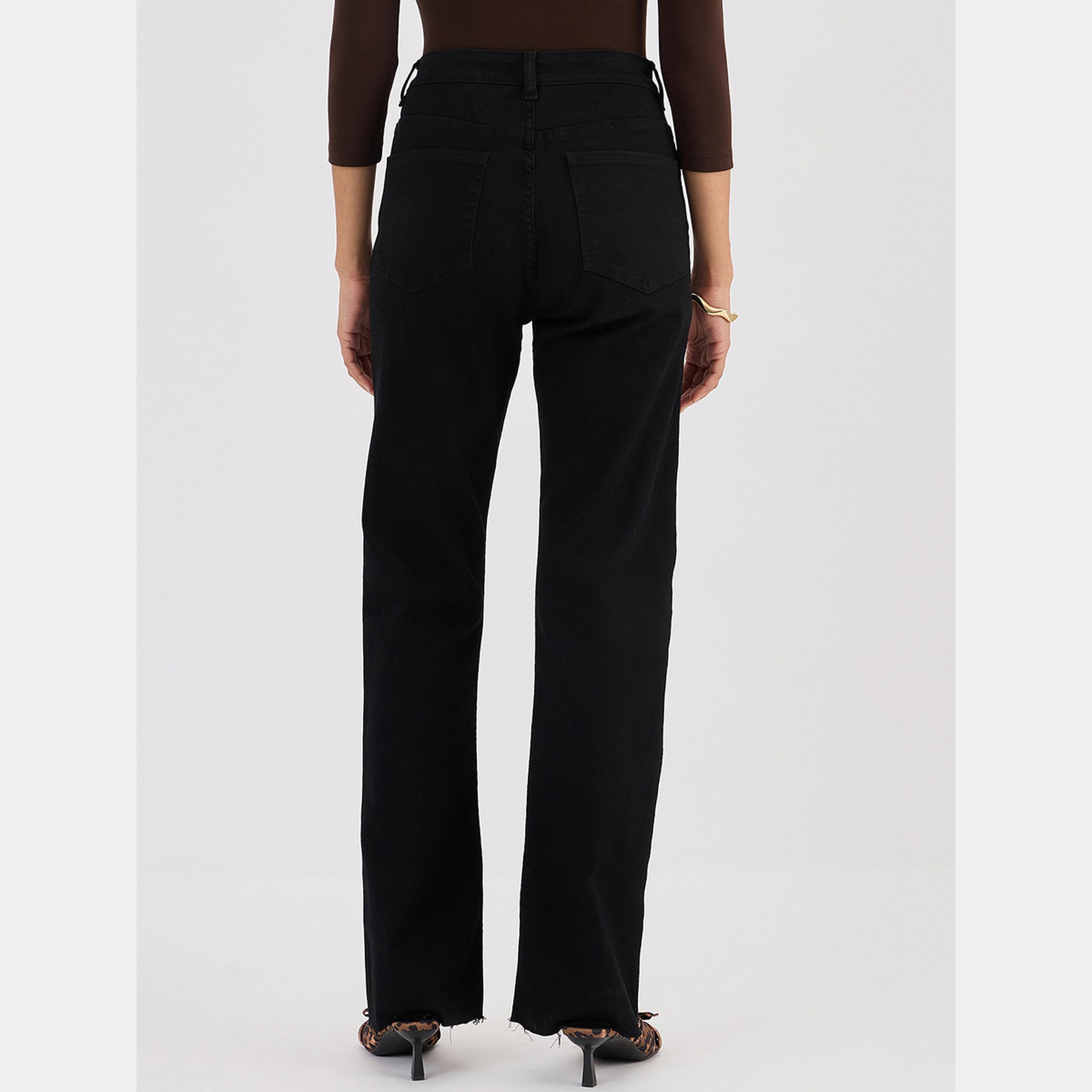 Femmella Black Mid-Rise Bootcut Jeans-women-clothing-bottoms-jeans-image-3