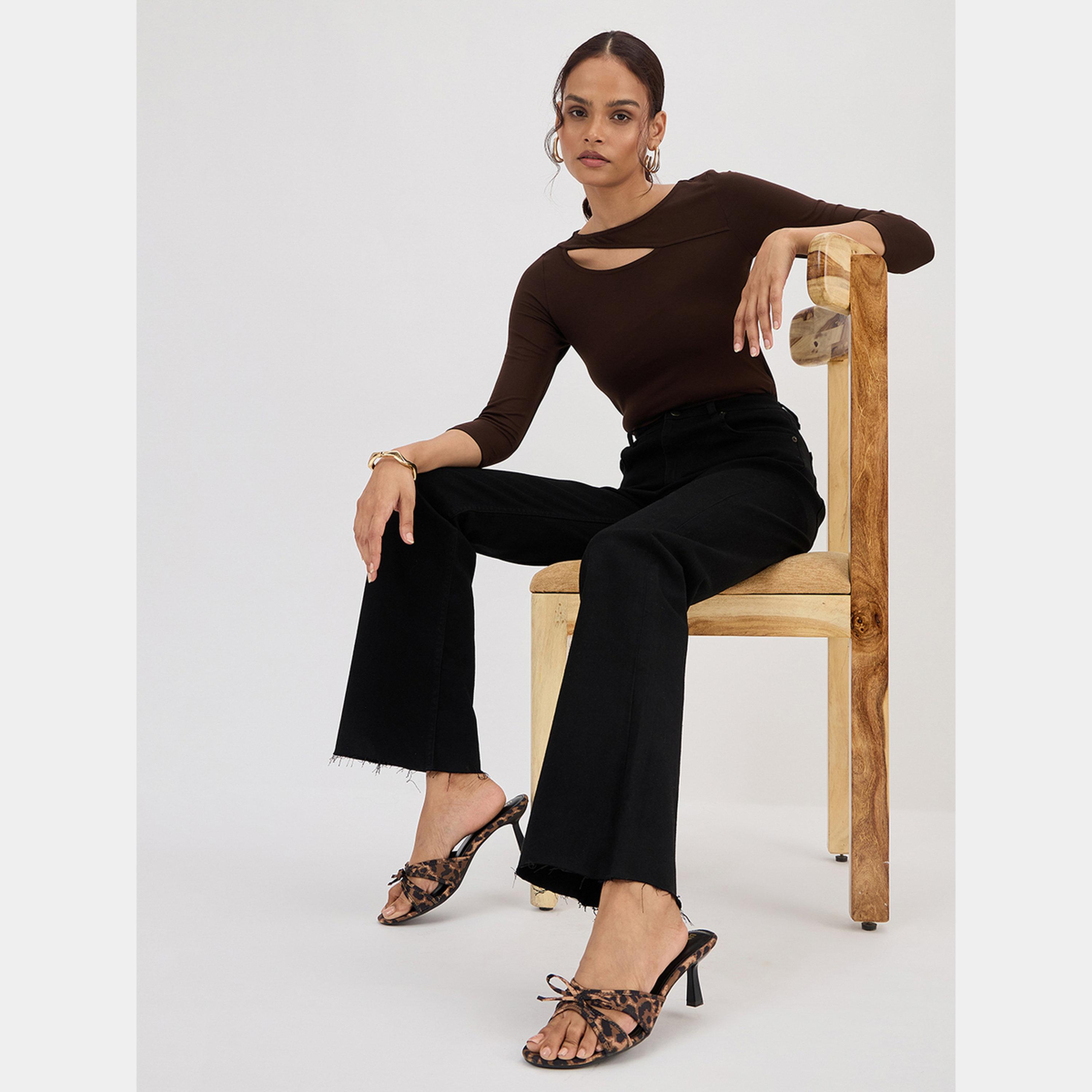 Femmella Black Mid-Rise Bootcut Jeans-women-clothing-bottoms-jeans-image-6