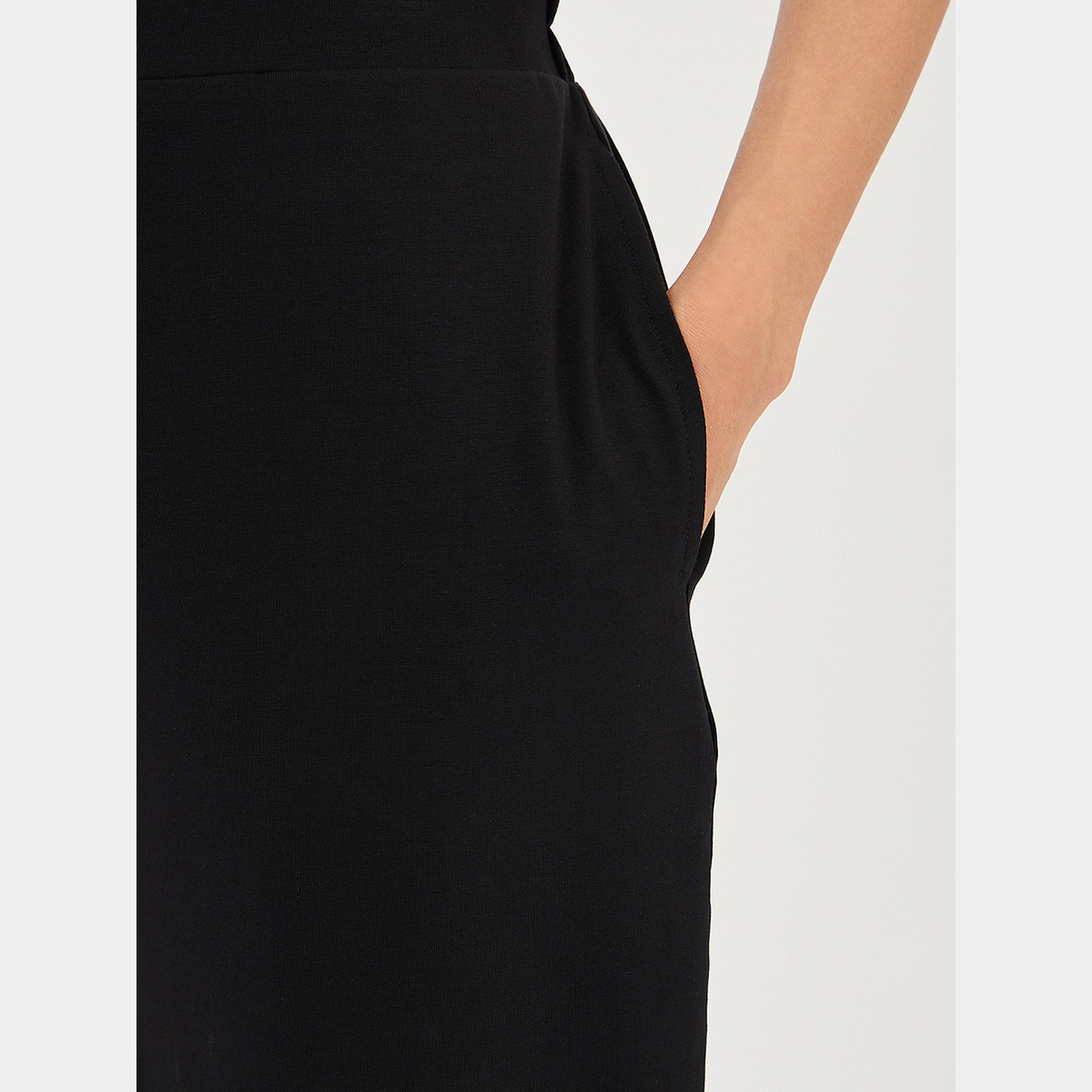Femmella Black Wide Leg Trousers-women-clothing-bottoms-trousers-image-6