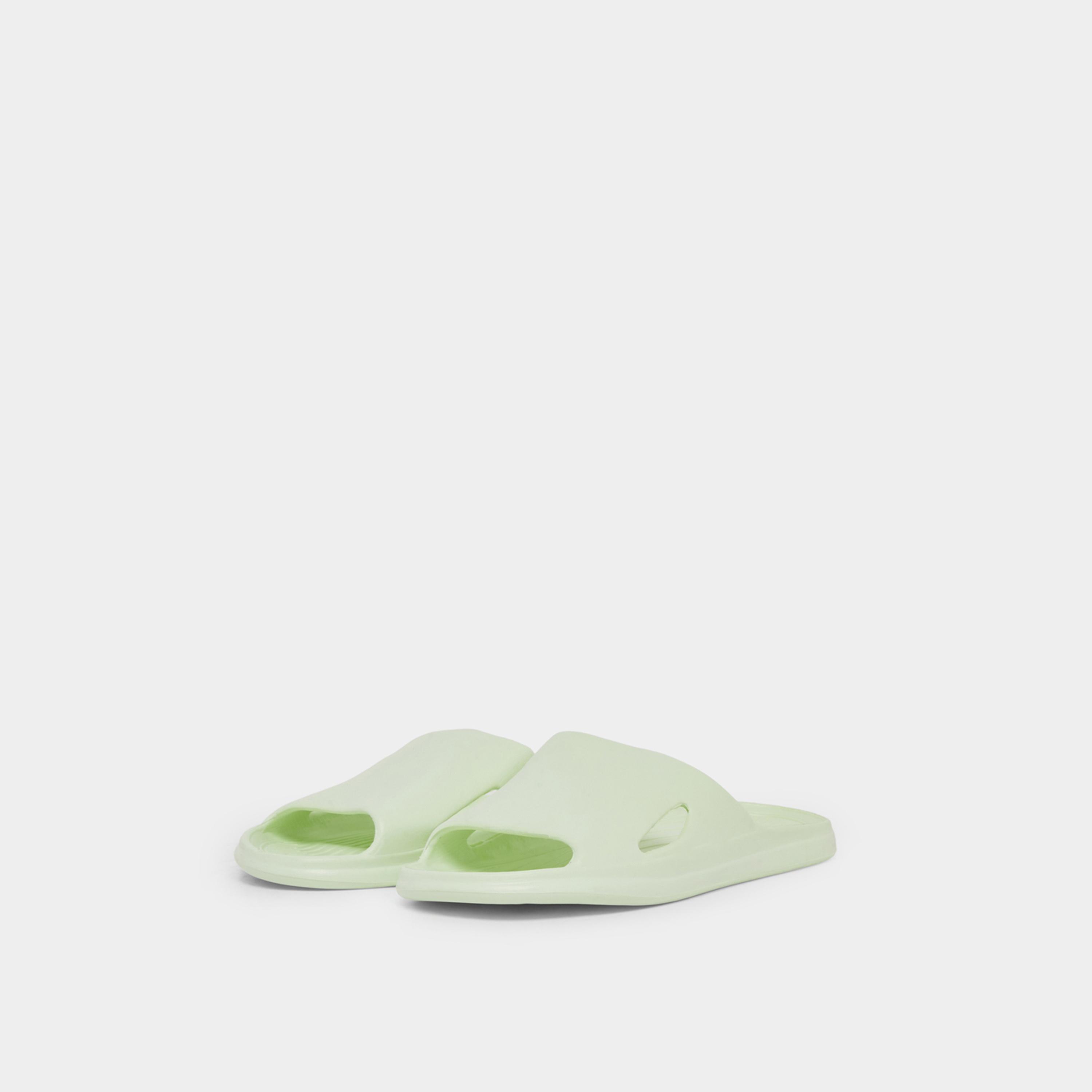 ستايلي - منزلقات الراحة الخضراء للنساء-women-shoes-flats-slides-image-1