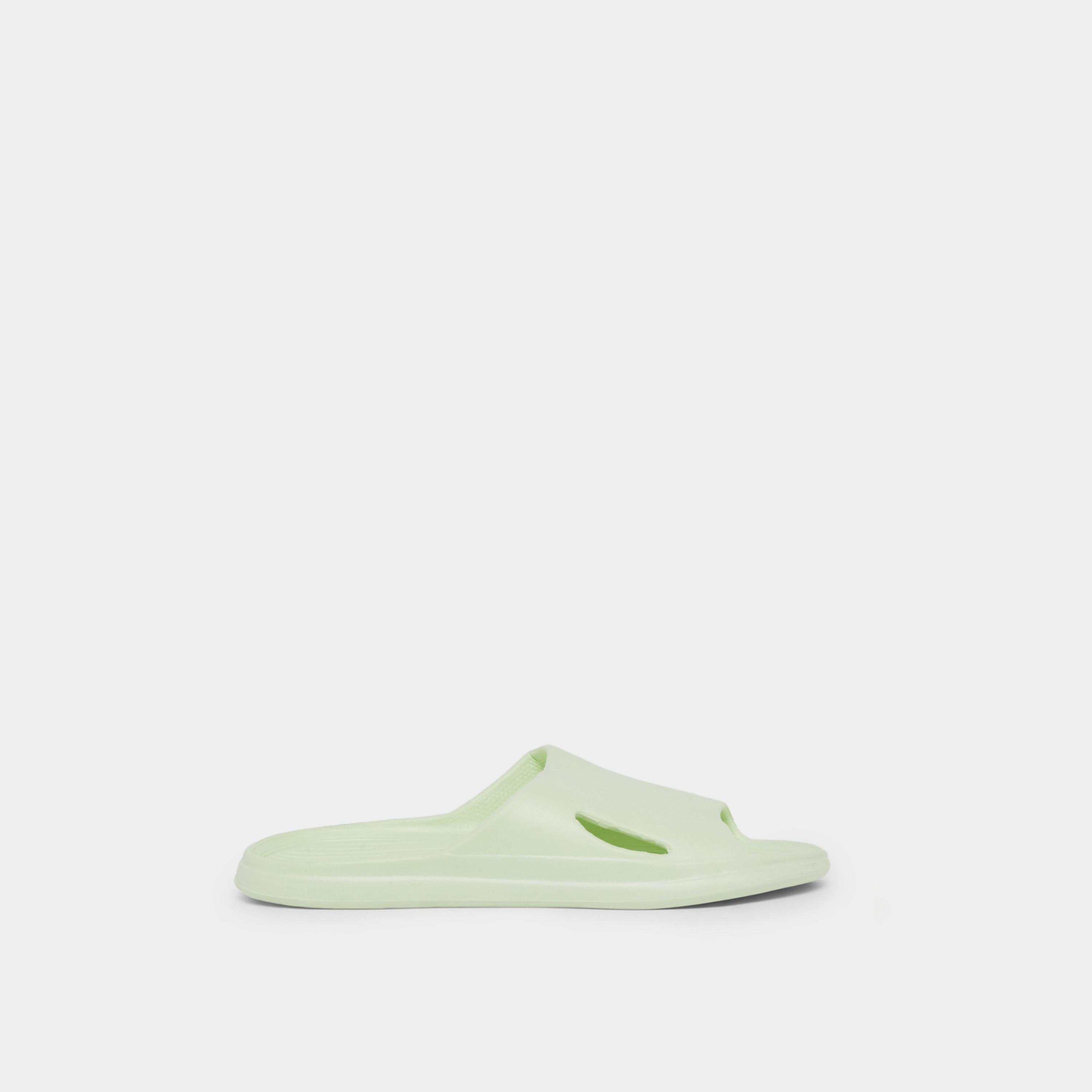 ستايلي - منزلقات الراحة الخضراء للنساء-women-shoes-flats-slides-image-2
