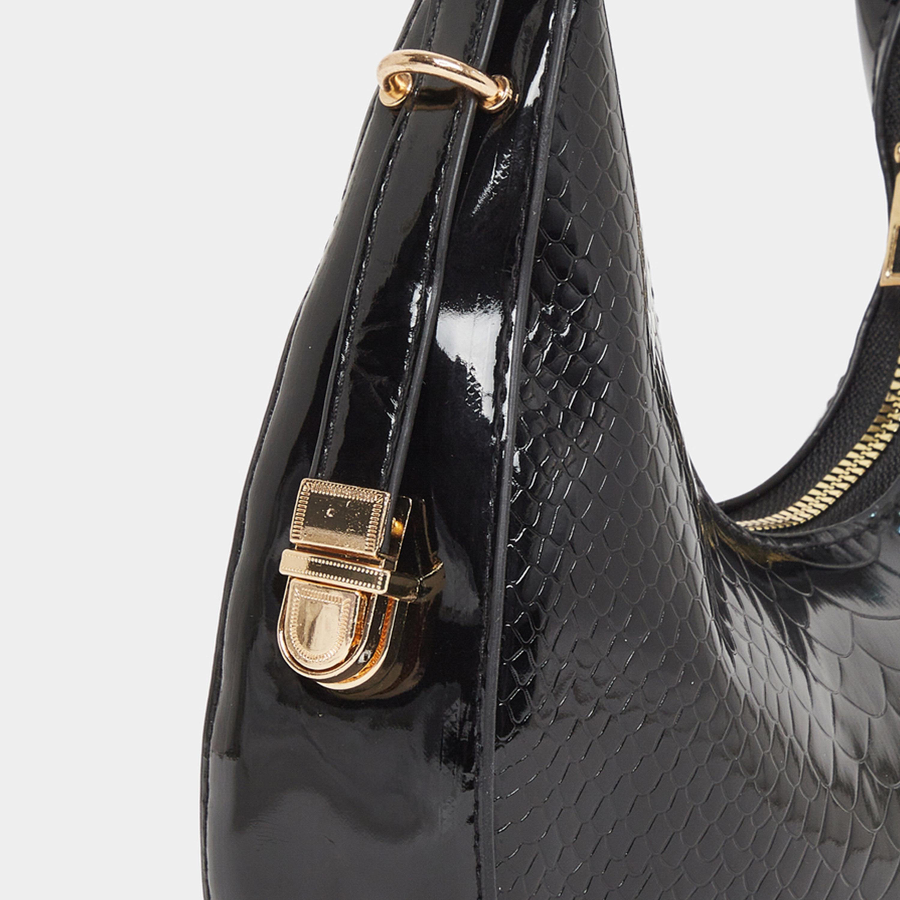ستايلي - شنطة هوبو بمقبض علوي واحد من جلد الثعبان-women-bagsandwallets-handbags-image-4