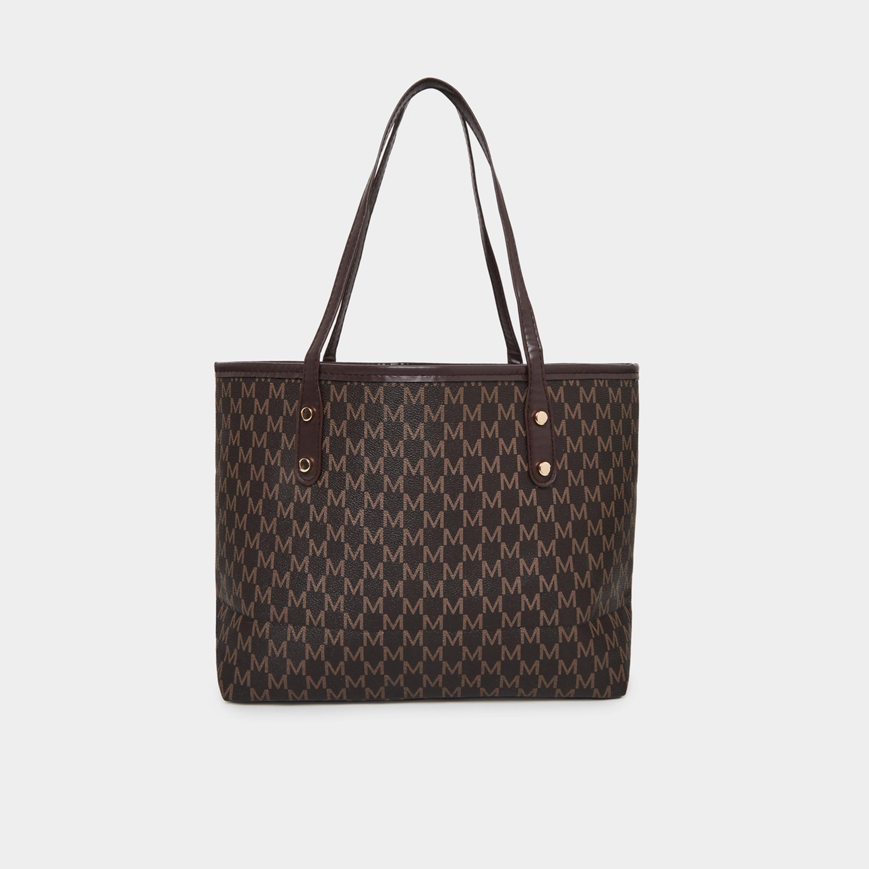 ستايلي - شنطة كتف بمقبض علوي مزدوج وتفاصيل ساحرة-women-bagsandwallets-handbags-image-3