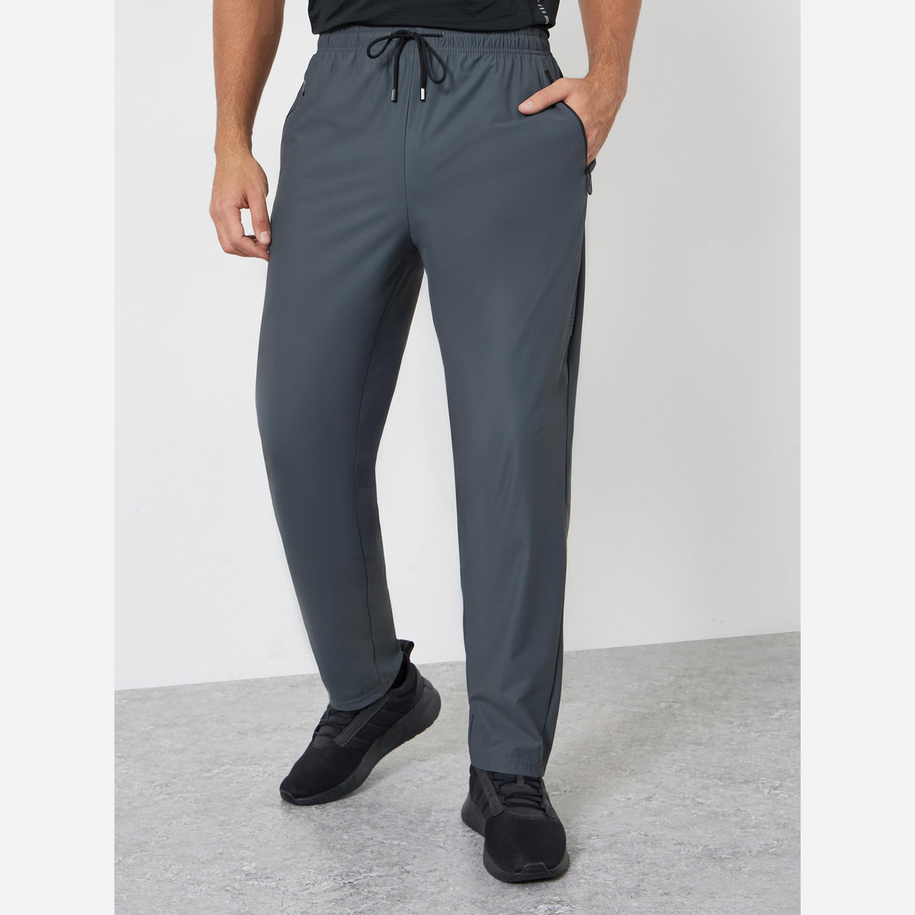 Styli Men Relaxed Track Pant with Side Print and Zipper Detail-men-clothing-sportswearandactivewear-bottoms-joggers-image-1