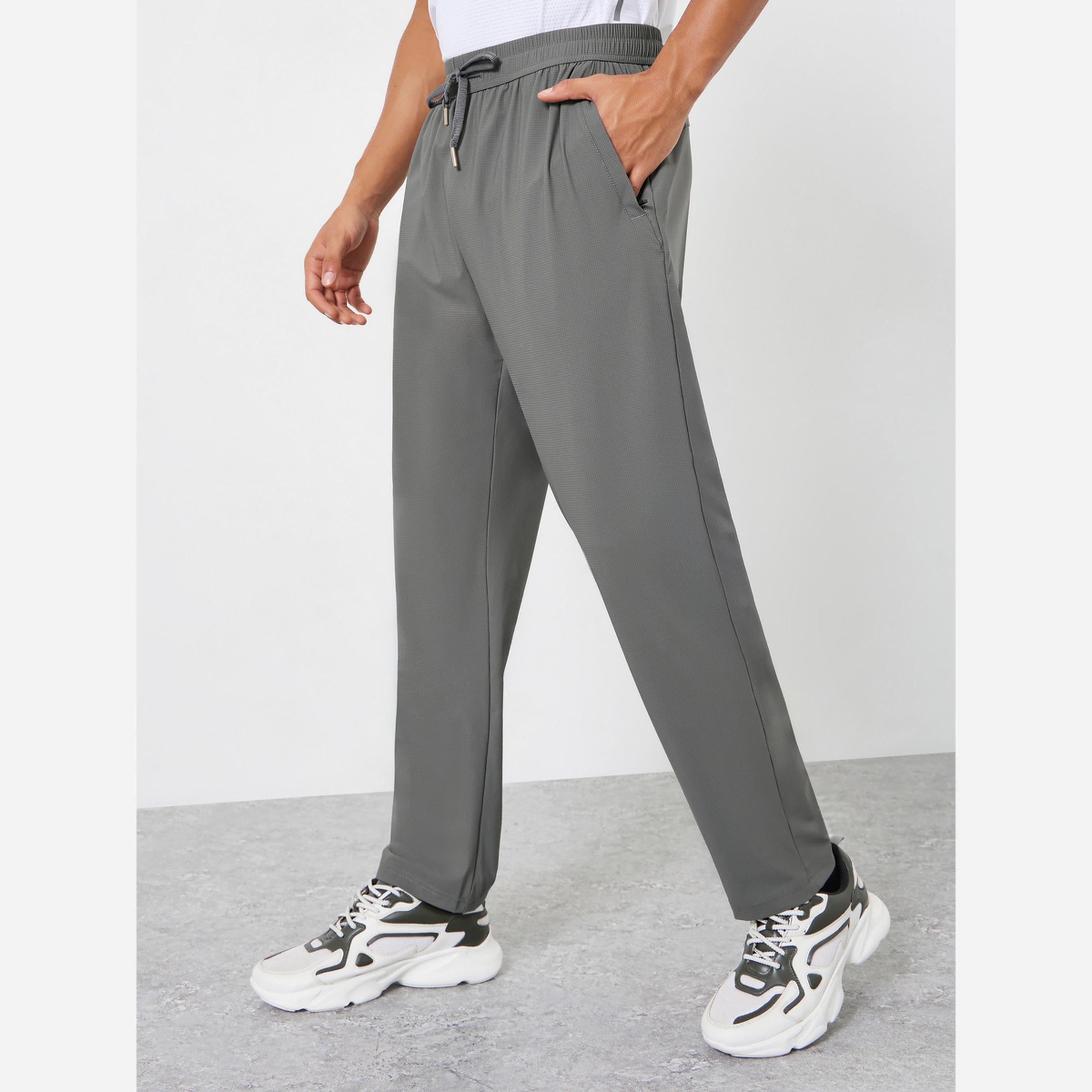 ستايلي - بنطال رياضي رجالي لون رمادي مريح-men-clothing-sportswearandactivewear-bottoms-joggers-image-1