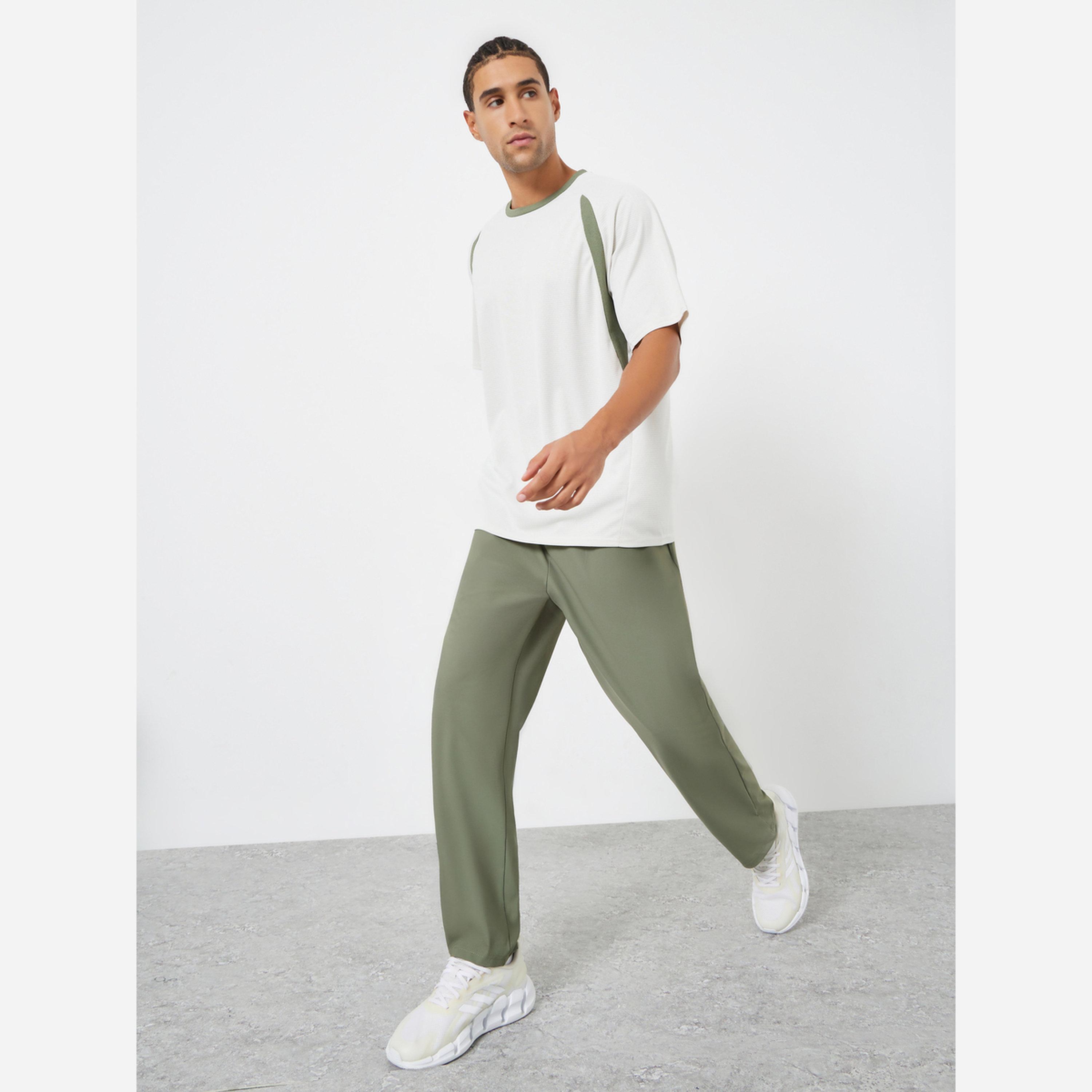 ستايلي - بنطال رياضي رجالي لون زيتوني-men-clothing-sportswearandactivewear-bottoms-joggers-image-3