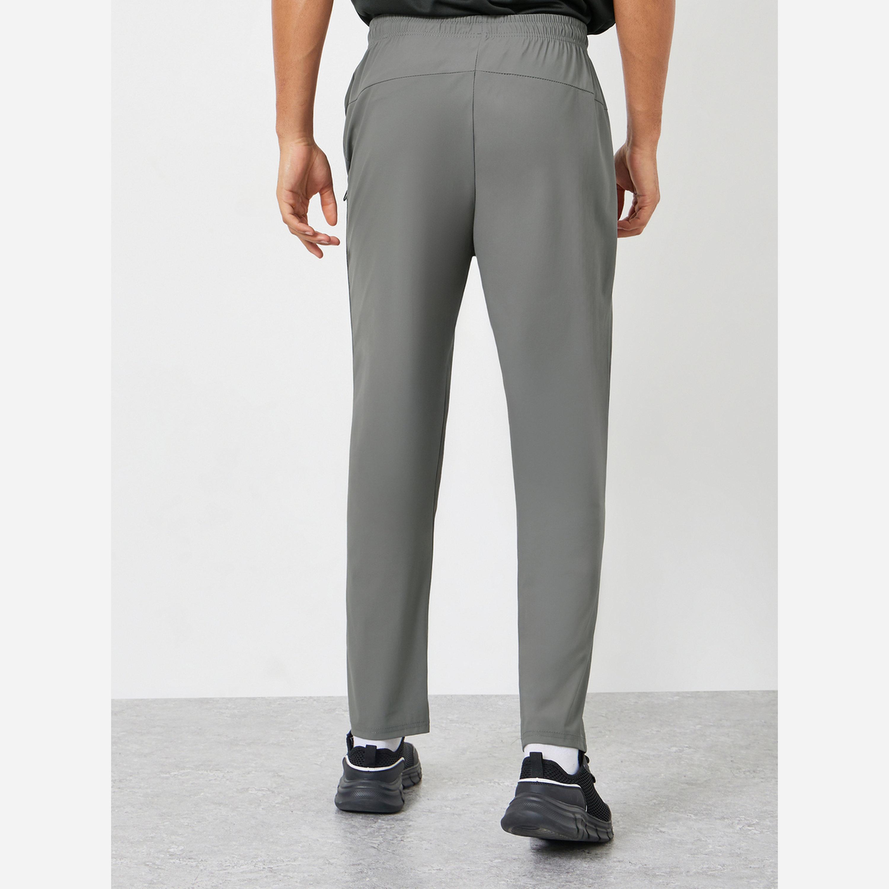 Styli Men Grey Relaxed Track Pant with Zipper Pockets-men-clothing-sportswearandactivewear-bottoms-joggers-image-3