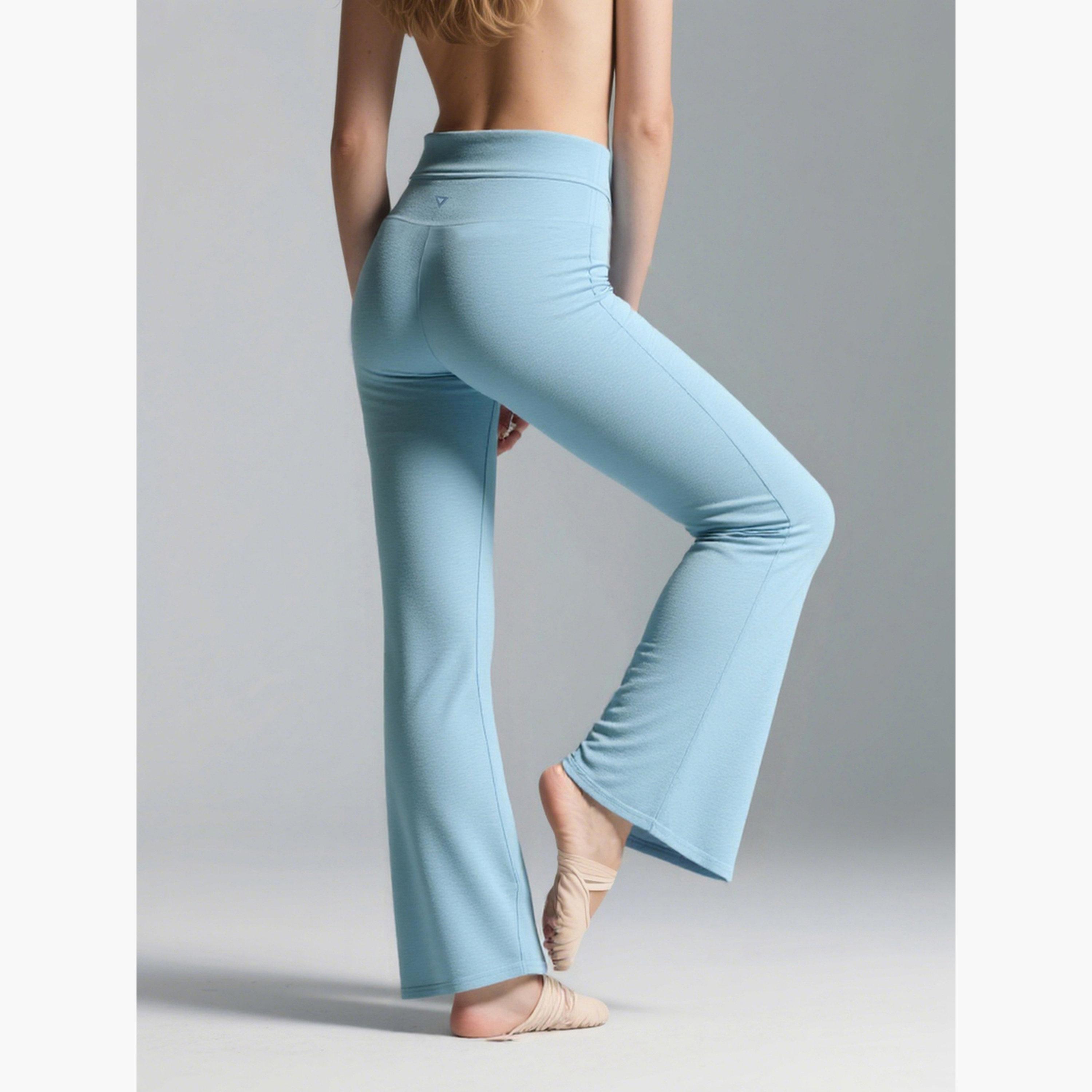 تيك تو - بنطال رياضي أزرق واسع الخصر-women-clothing-bottoms-joggers-image-3