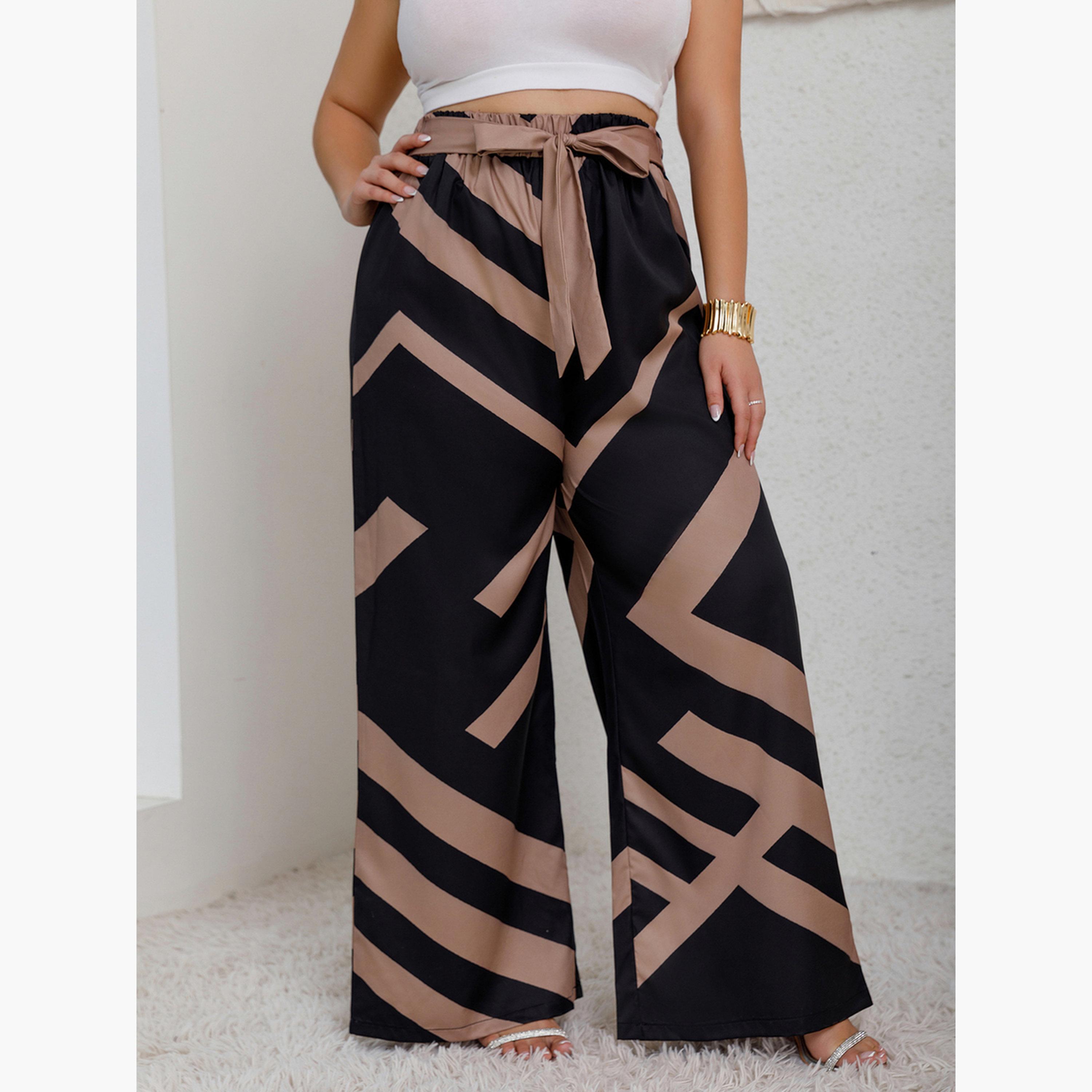 Take Two Women Plus Size Wide Leg Palazzo Pants-women-clothing-bottoms-trousers-image-2