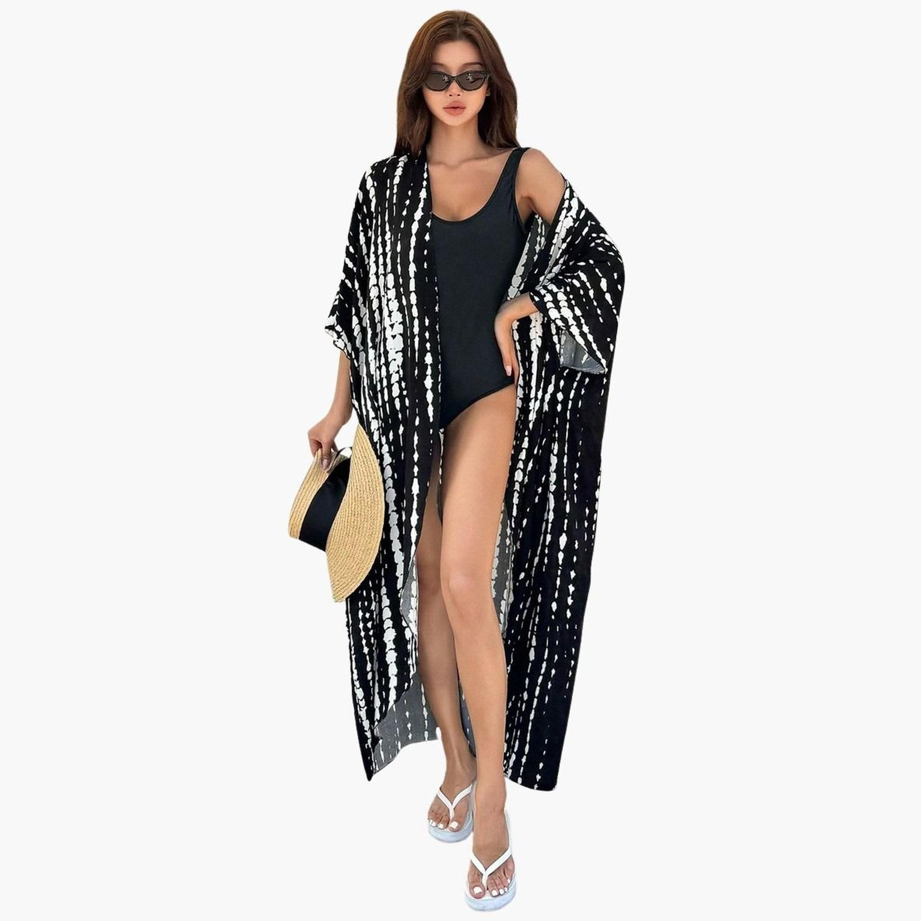 Take Two Striped Midi Beach Cover-Up-women-clothing-swimandbeach-beach-coverups-image-1