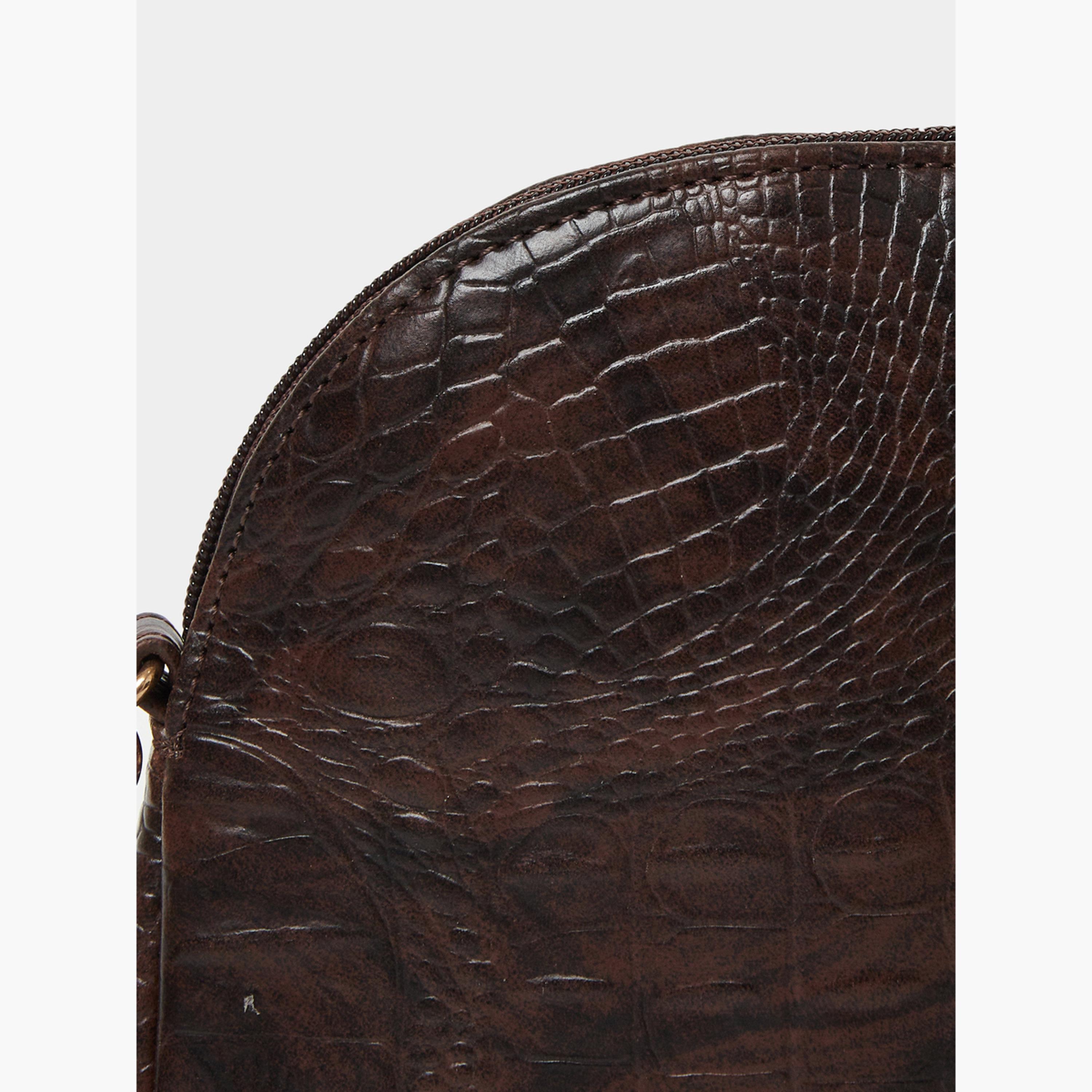 Styli Textured Sling Bag with Zip Closure-women-bagsandwallets-handbags-image-3