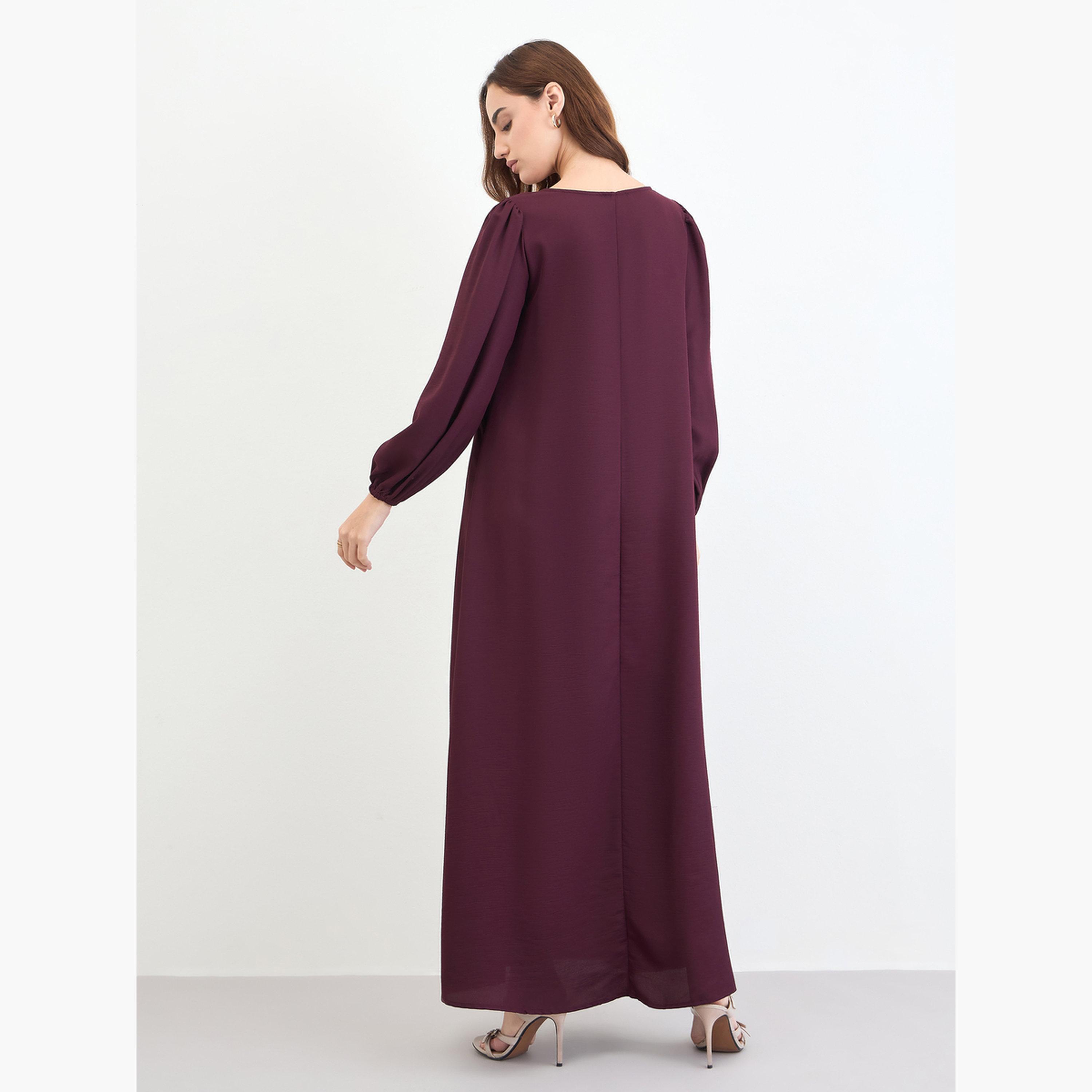جلابية برباط عنق-women-arabicclothing-jalabiyas-image-5