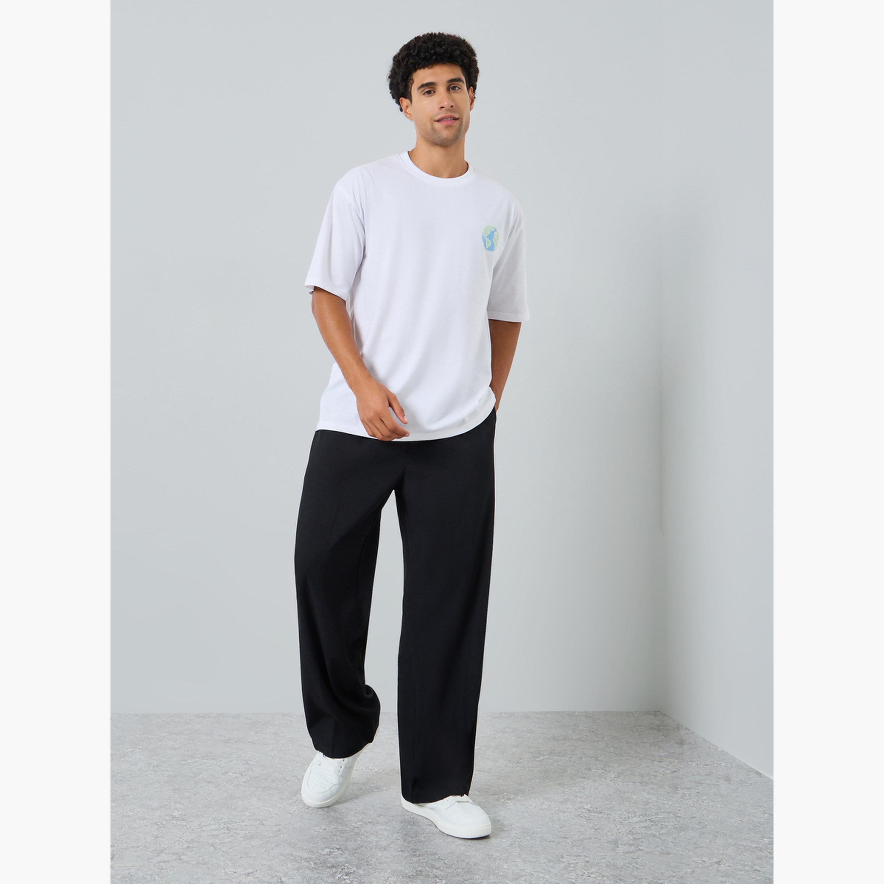 تيشيرت واسع بطبعة جرافيك-men-clothing-tshirtsandpolos-tshirts-image-2