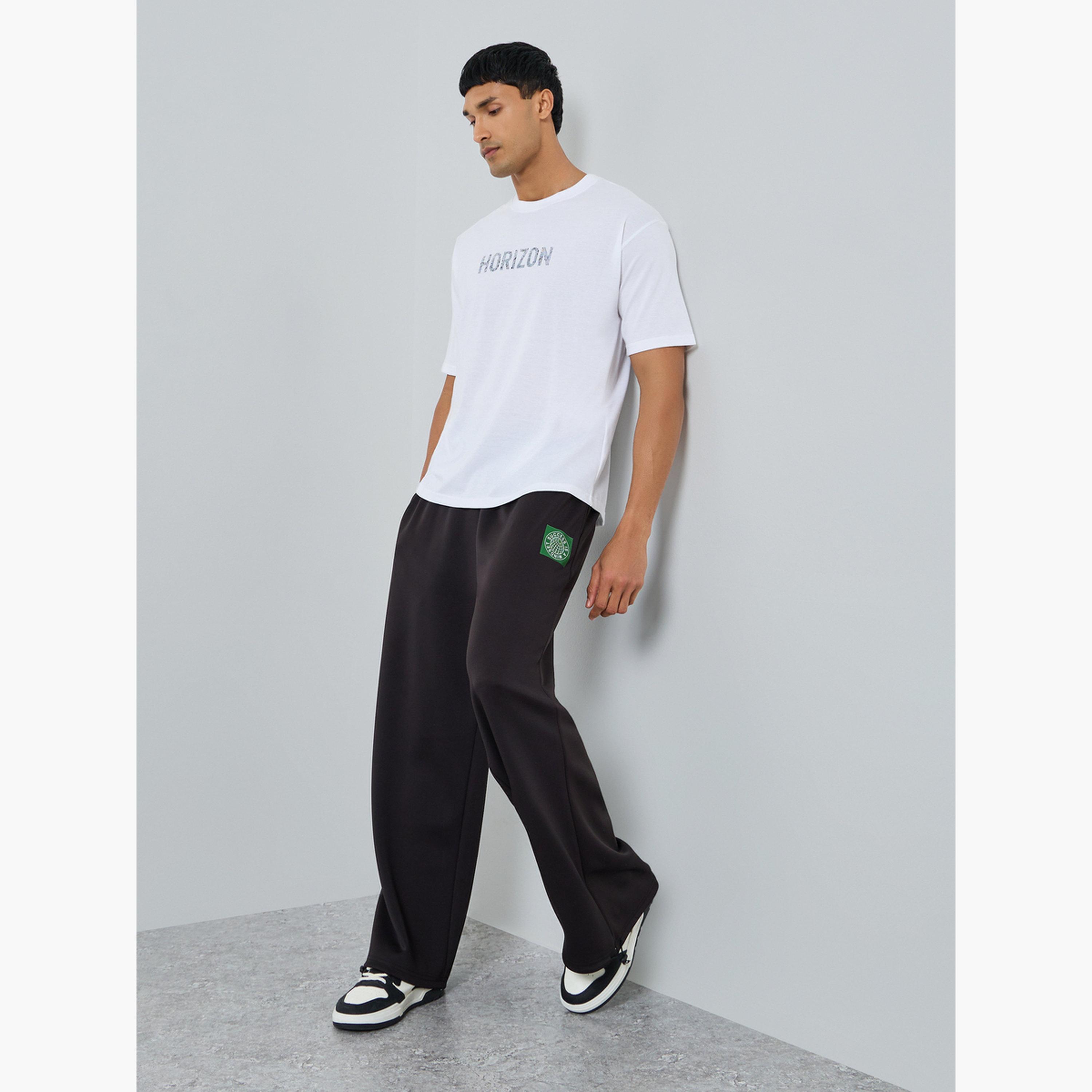 تيشيرت واسع بطبعة جرافيك-men-clothing-tshirtsandpolos-tshirts-image-2