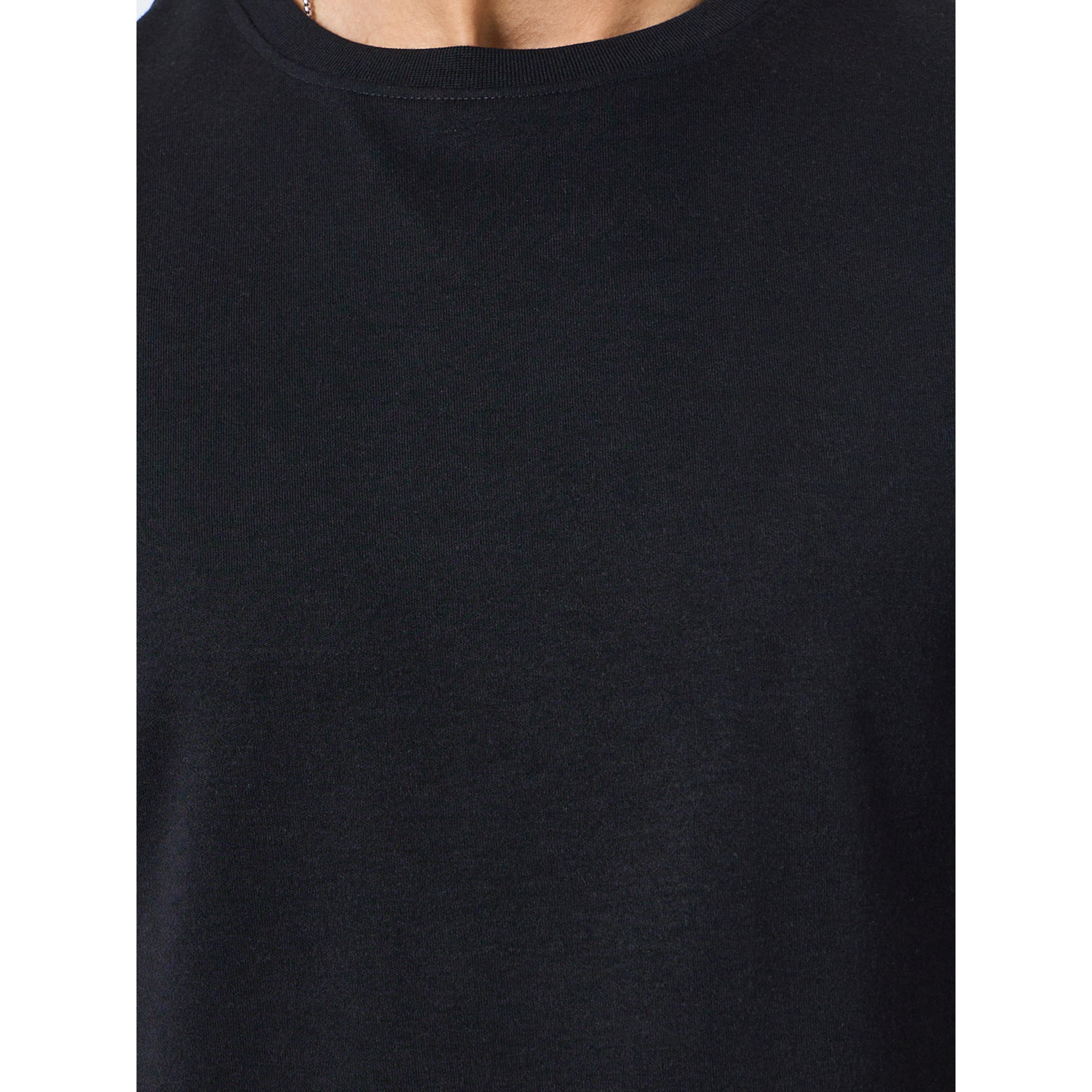 Styli Men Black Graphic Print Regular Fit T-Shirt-men-clothing-tshirtsandpolos-tshirts-image-4