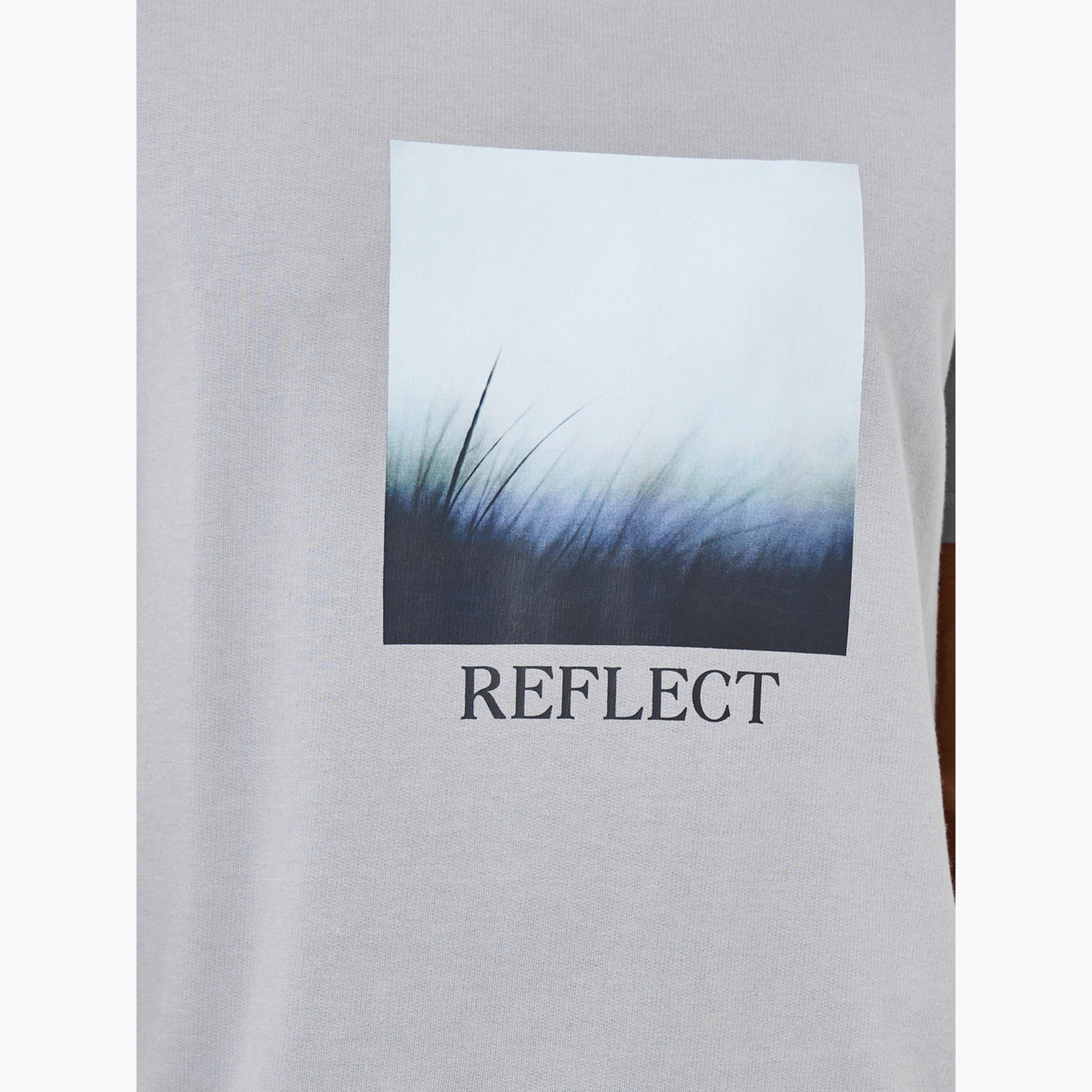 Styli Men Grey Graphic Print Regular Fit T-Shirt-men-clothing-tshirtsandpolos-polos-image-4