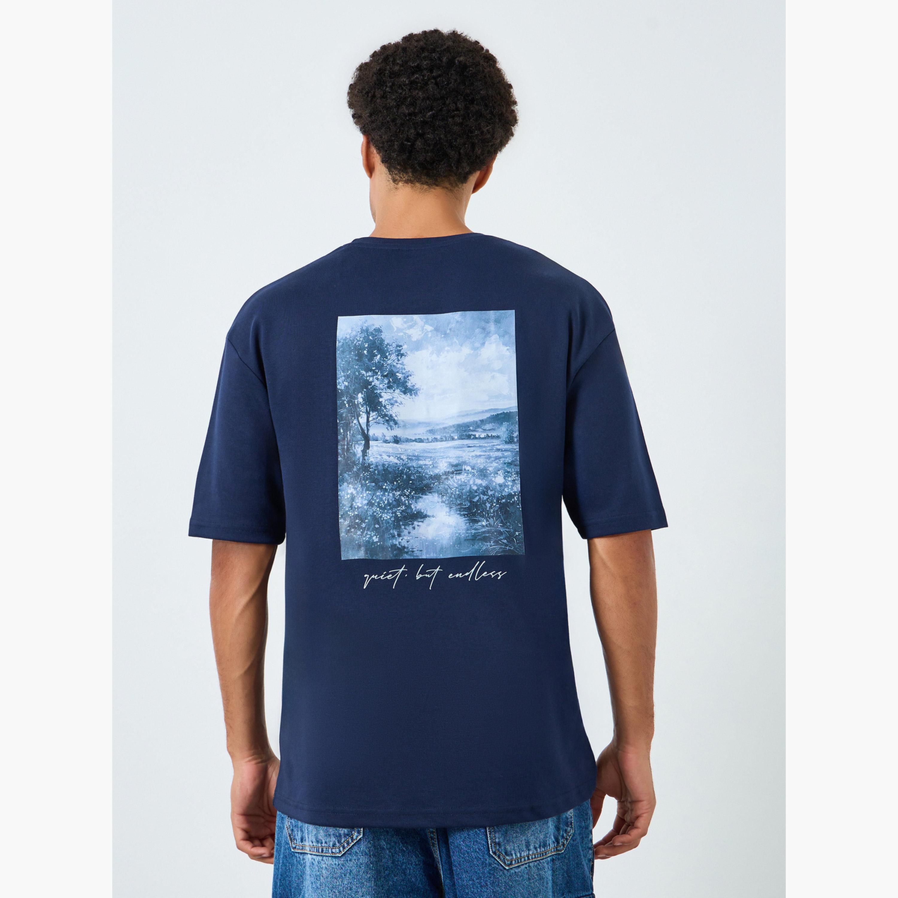 تيشيرت واسع بطبعة جرافيك-men-clothing-tshirtsandpolos-tshirts-image-5