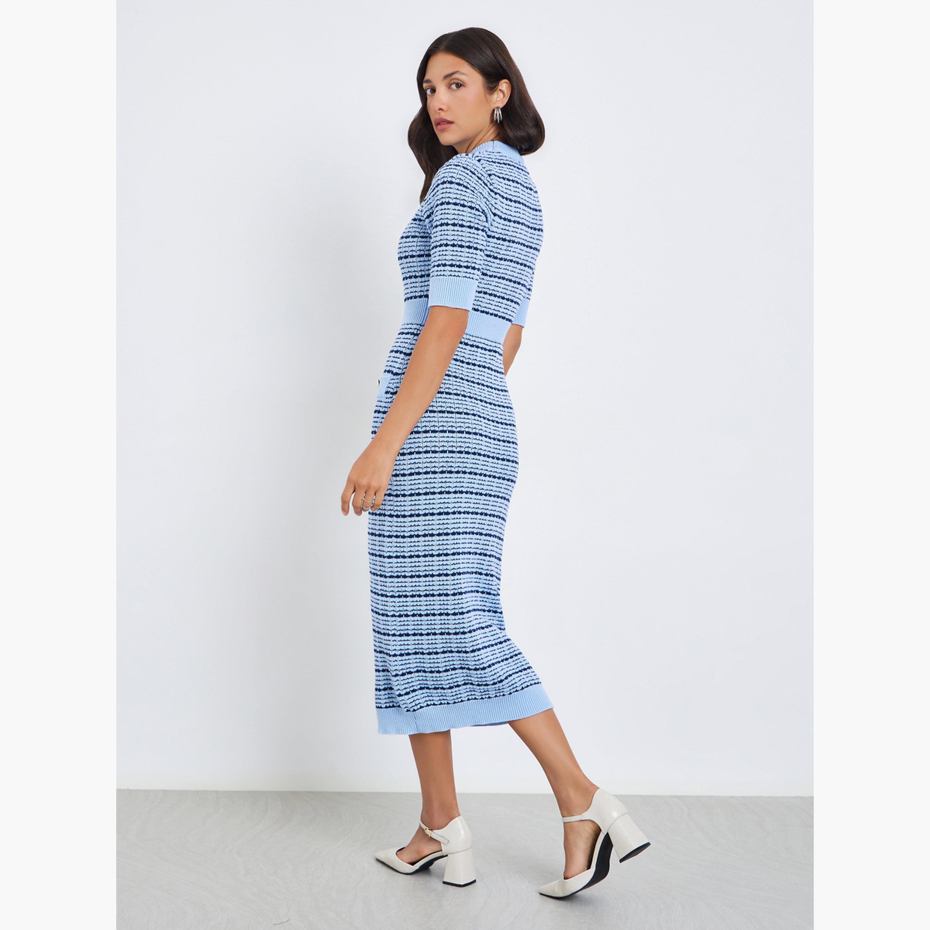 طقم قميص بأزرار وبنطلون-women-clothing-dresses-image-4