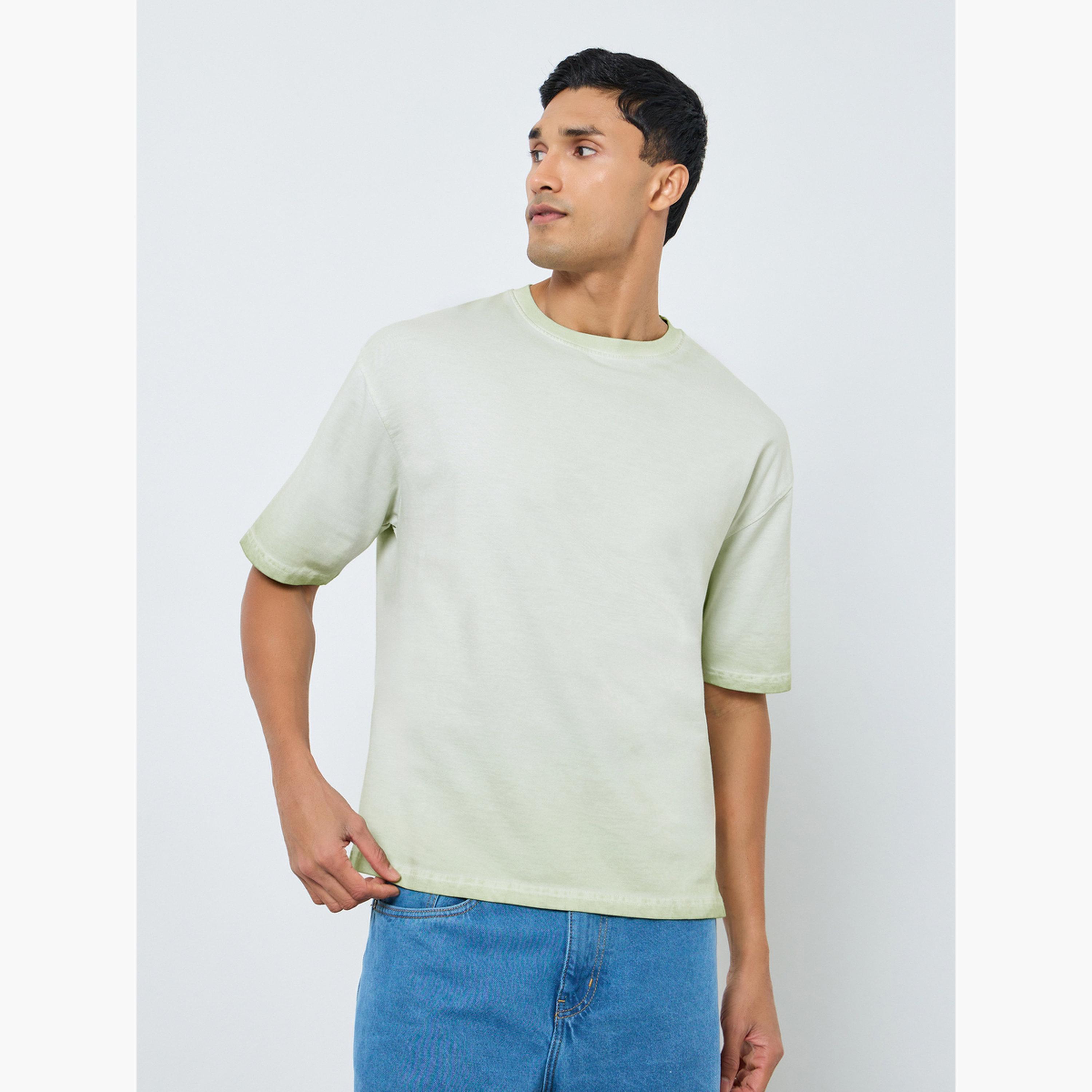 Styli Men Oversized Washed Printed T-Shirt-men-clothing-tshirtsandpolos-tshirts-image-1