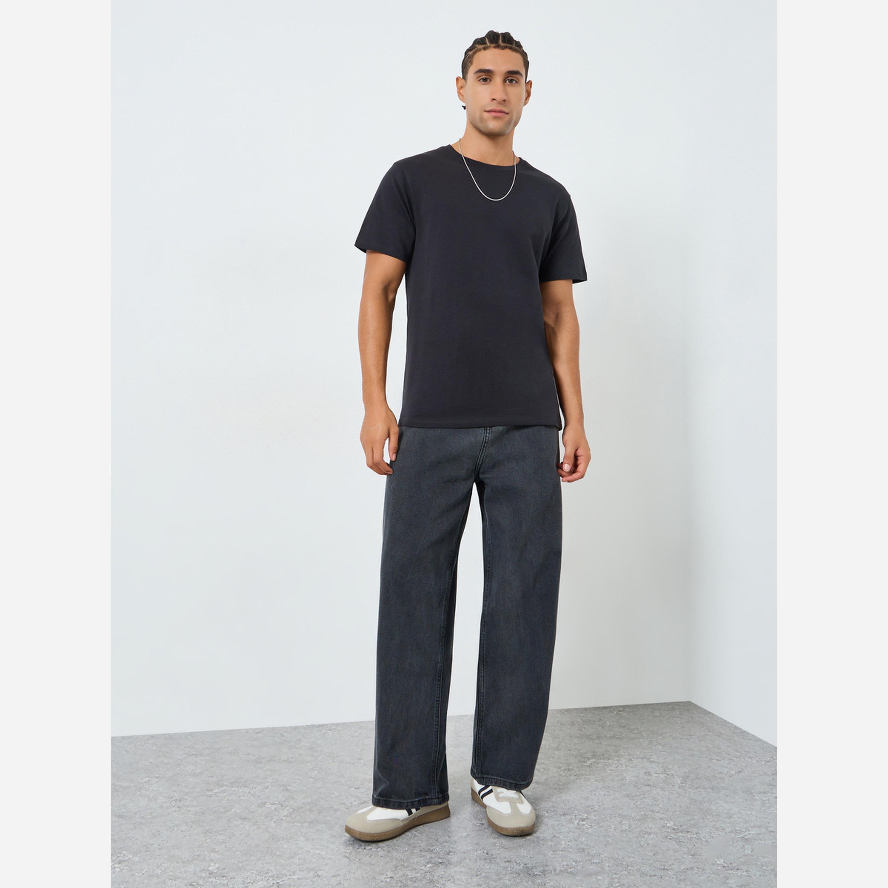 Styli Men Regular Fit Graphic Crew Neck T-Shirt-men-clothing-tshirtsandpolos-tshirts-image-2