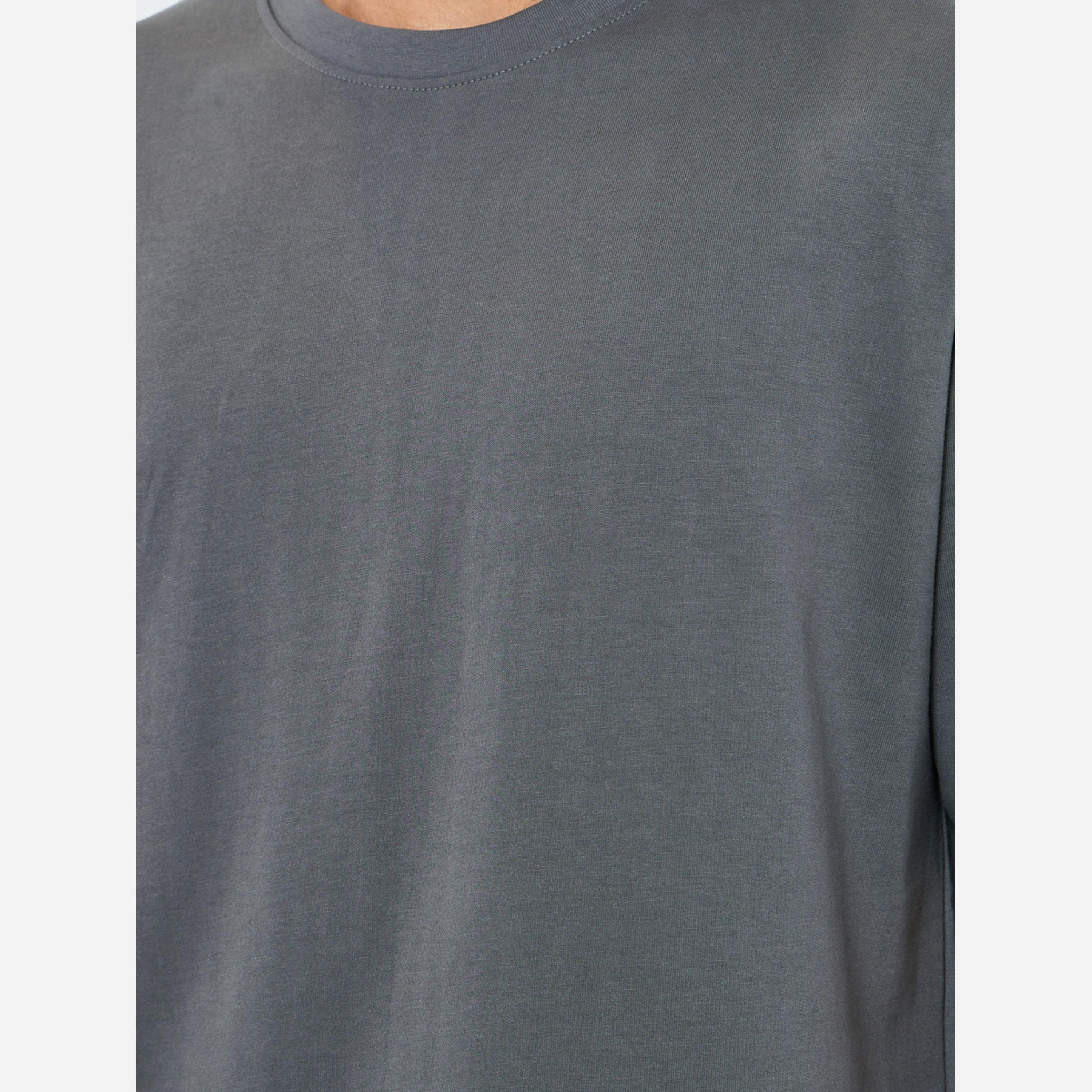 Styli Men Grey Oversized NYC Print T-Shirt-men-clothing-tshirtsandpolos-tshirts-image-3