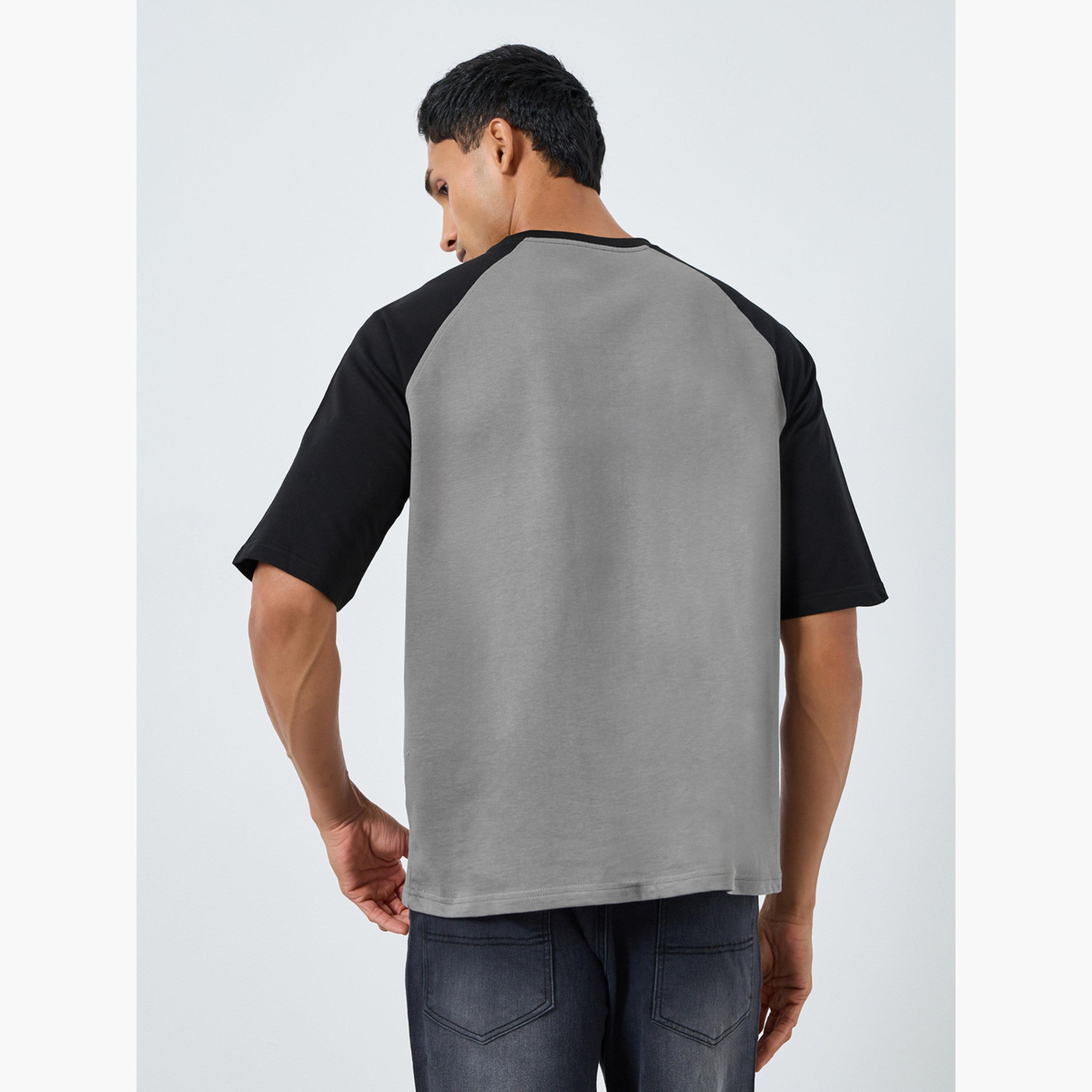 تيشيرت واسع مطبوع بأكمام ريجلان-men-clothing-tshirtsandpolos-tshirts-image-5