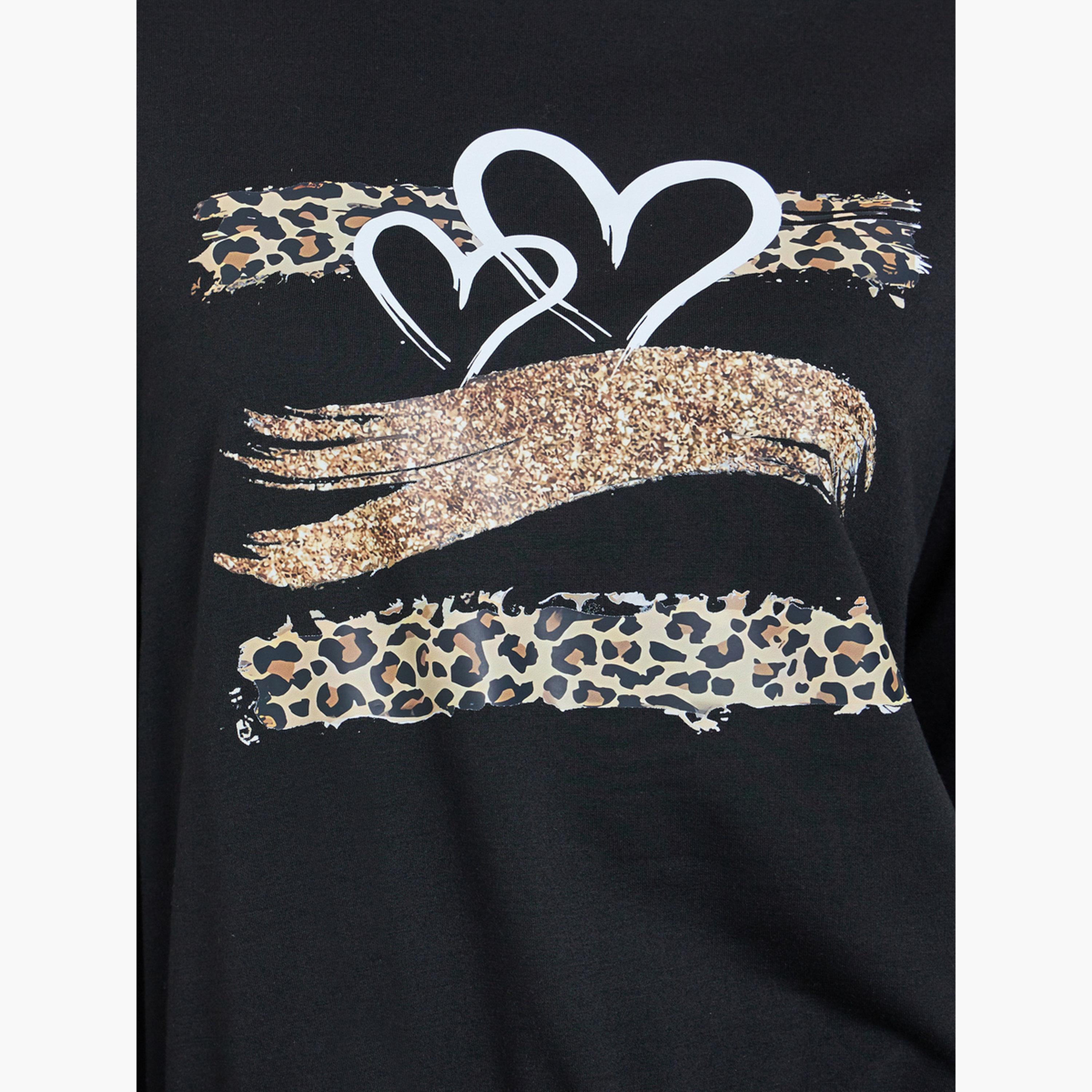 Take Two Women Black Long Sleeve Regular Fit T-Shirt-women-clothing-tshirts-image-3