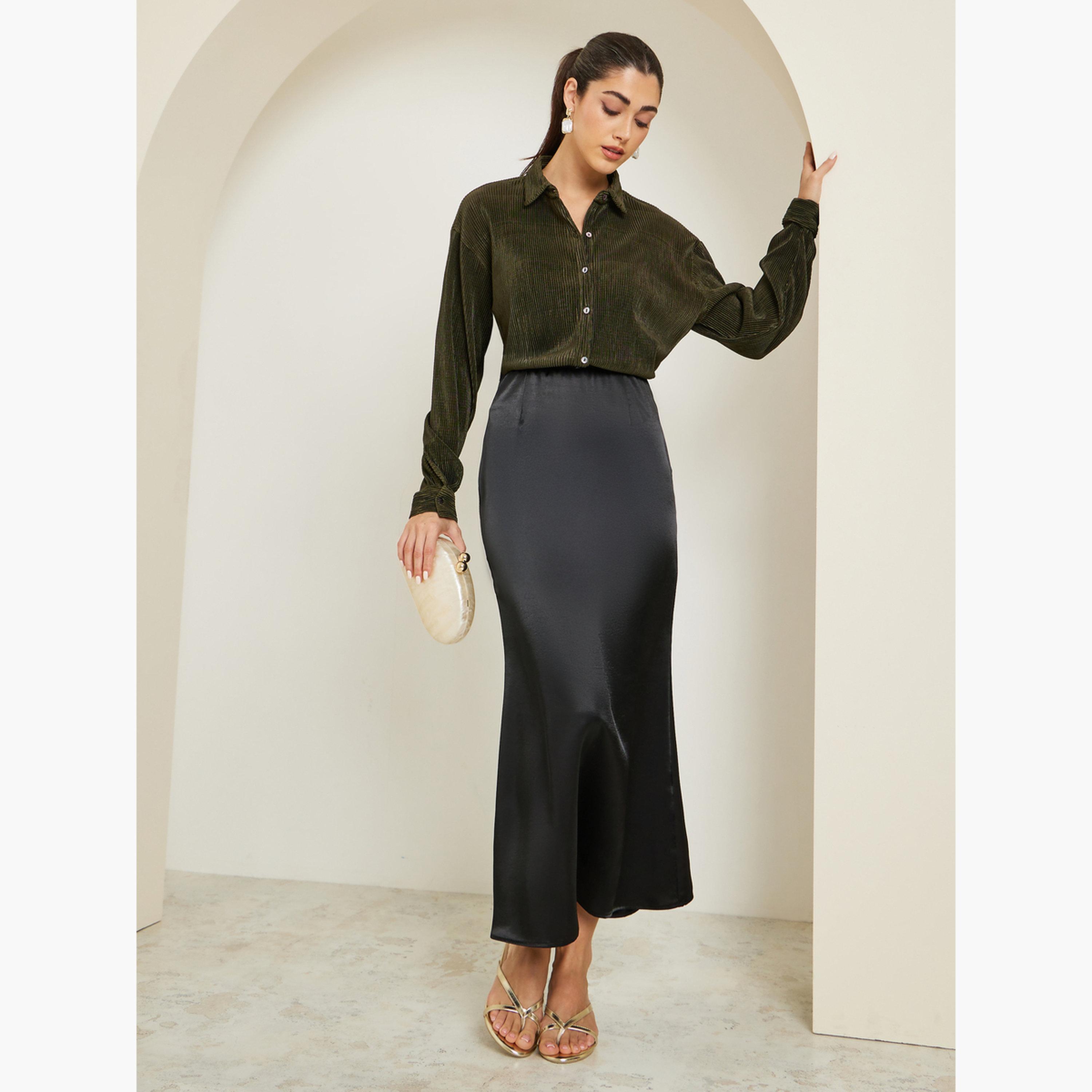 بلوزة بليسيه بأزرار قصة واسعة-women-clothing-shirtsandblouses-shirts-image-2