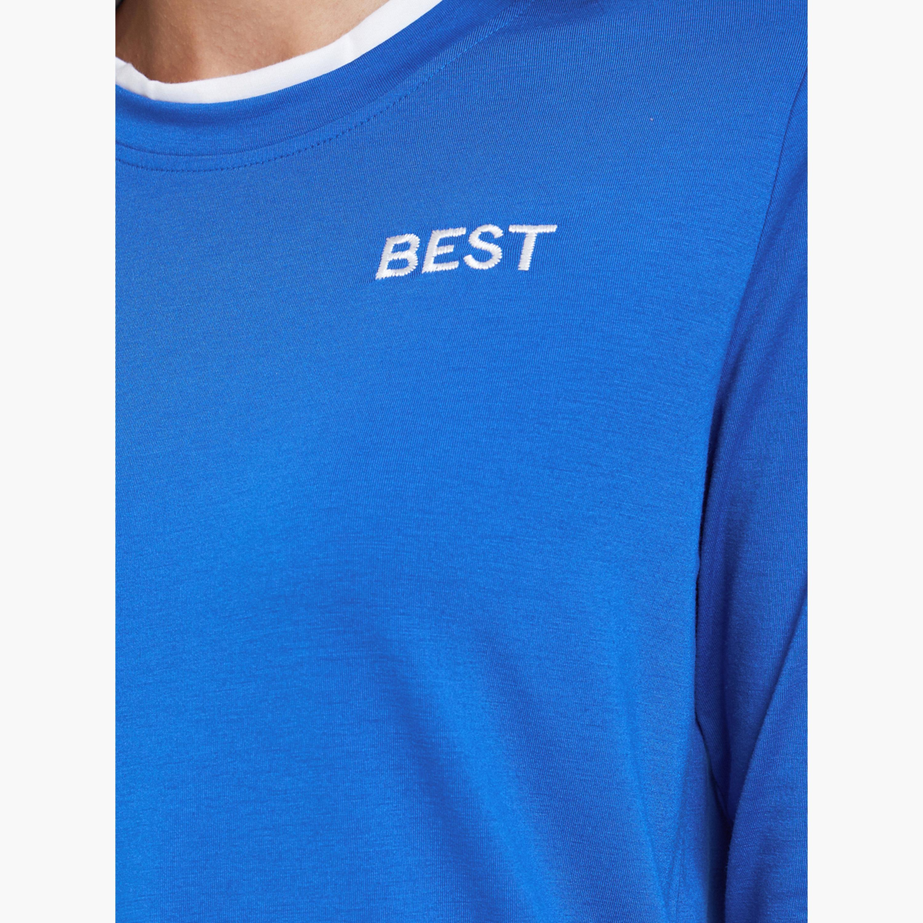 Styli Women Embroidered Long Sleeve Regular Fit T-Shirt-women-clothing-tshirts-image-3