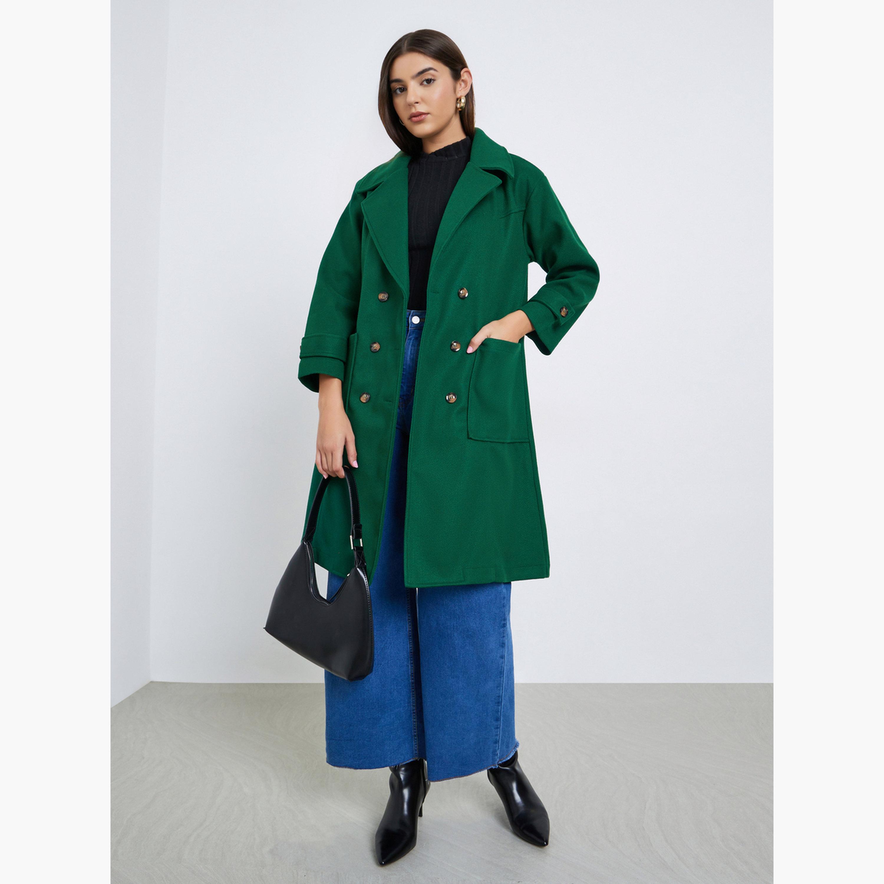طقم قميص بأزرار وبنطلون-women-clothing-coatsandjackets-coats-image-2