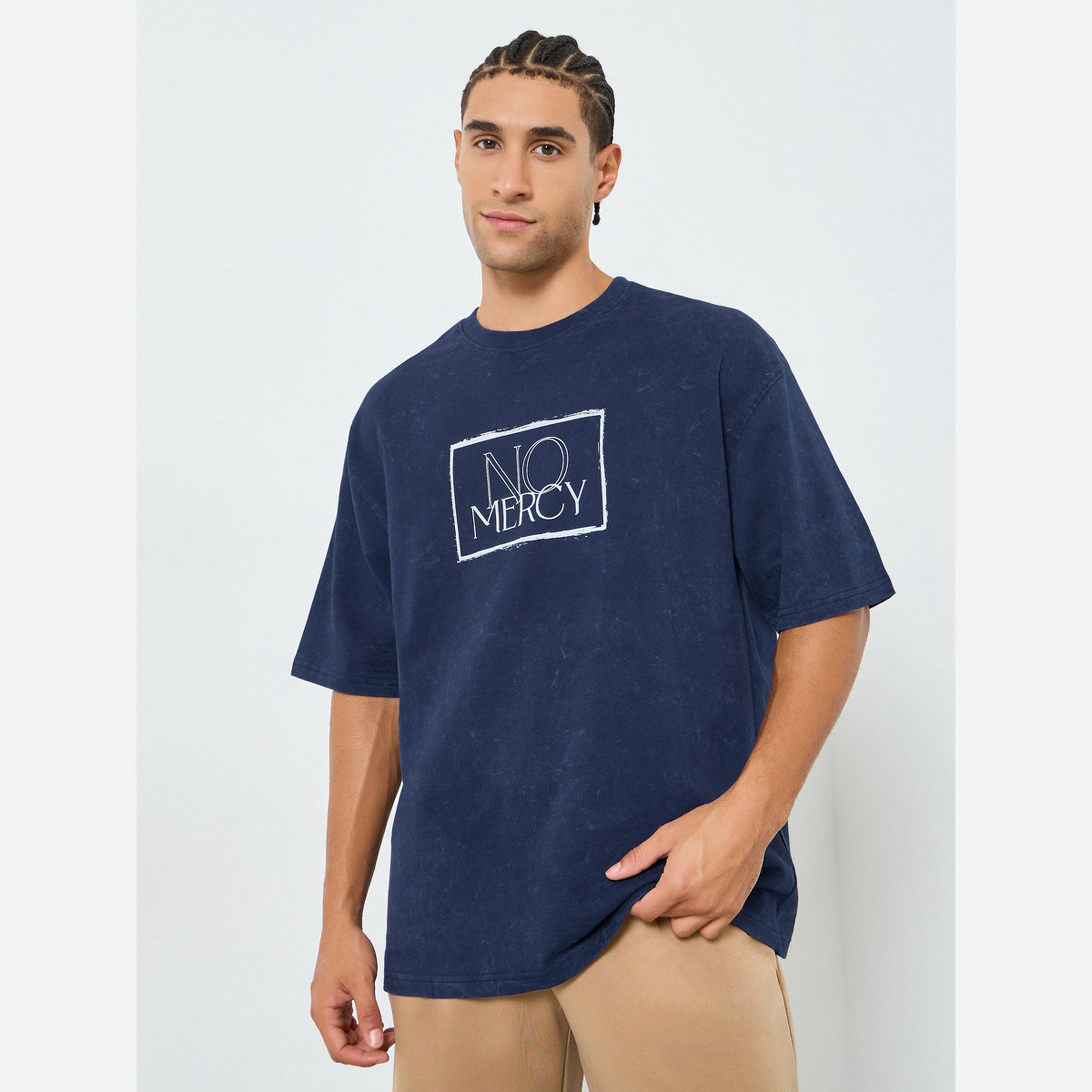 ستايلي - تيشيرت رجالي مقاس واسع ياقة دائرية-men-clothing-tshirtsandpolos-tshirts-image-1