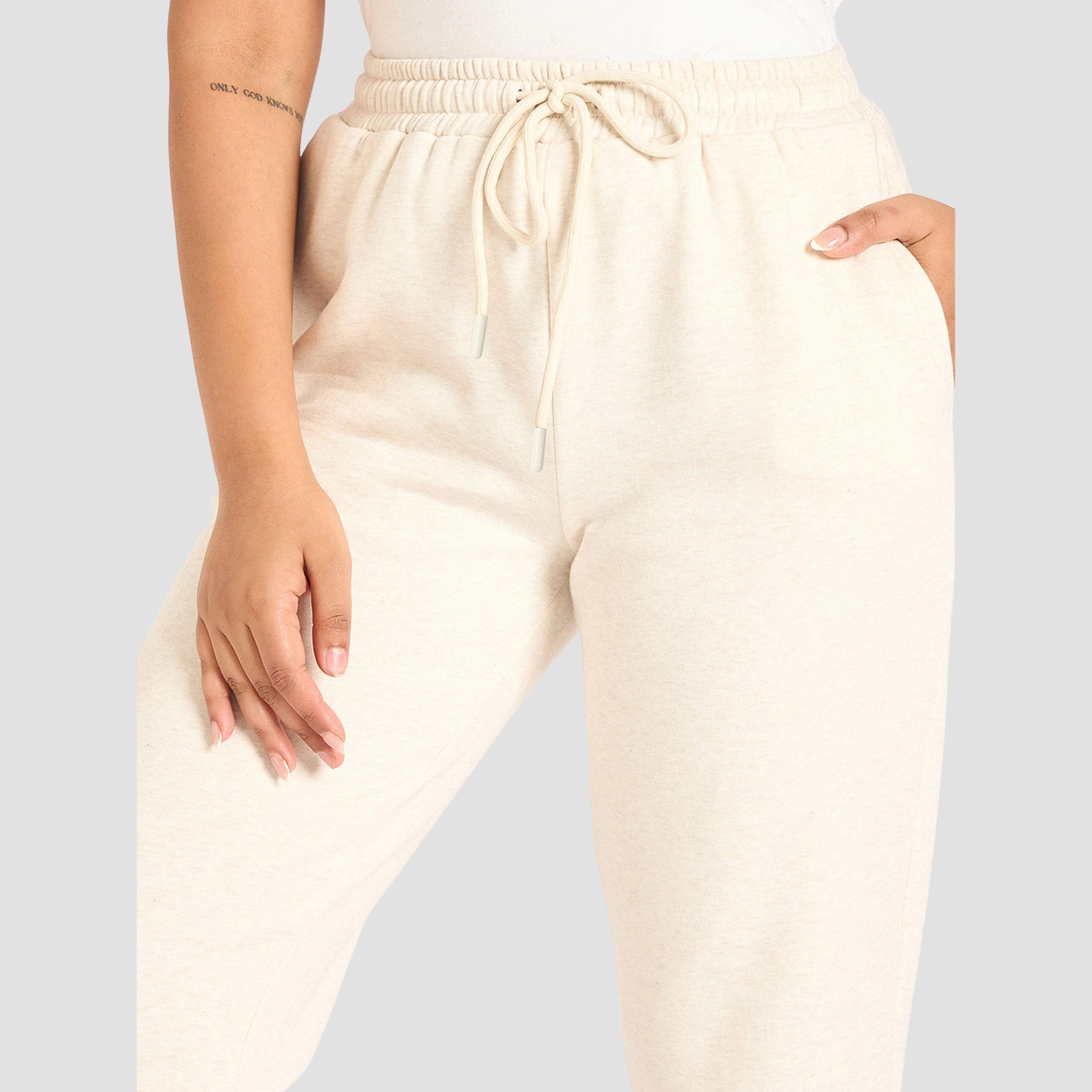 فيميلا - بنطال رياضي نسائي صوف المخلوط باللون اوف وايت-women-clothing-bottoms-joggers-image-3