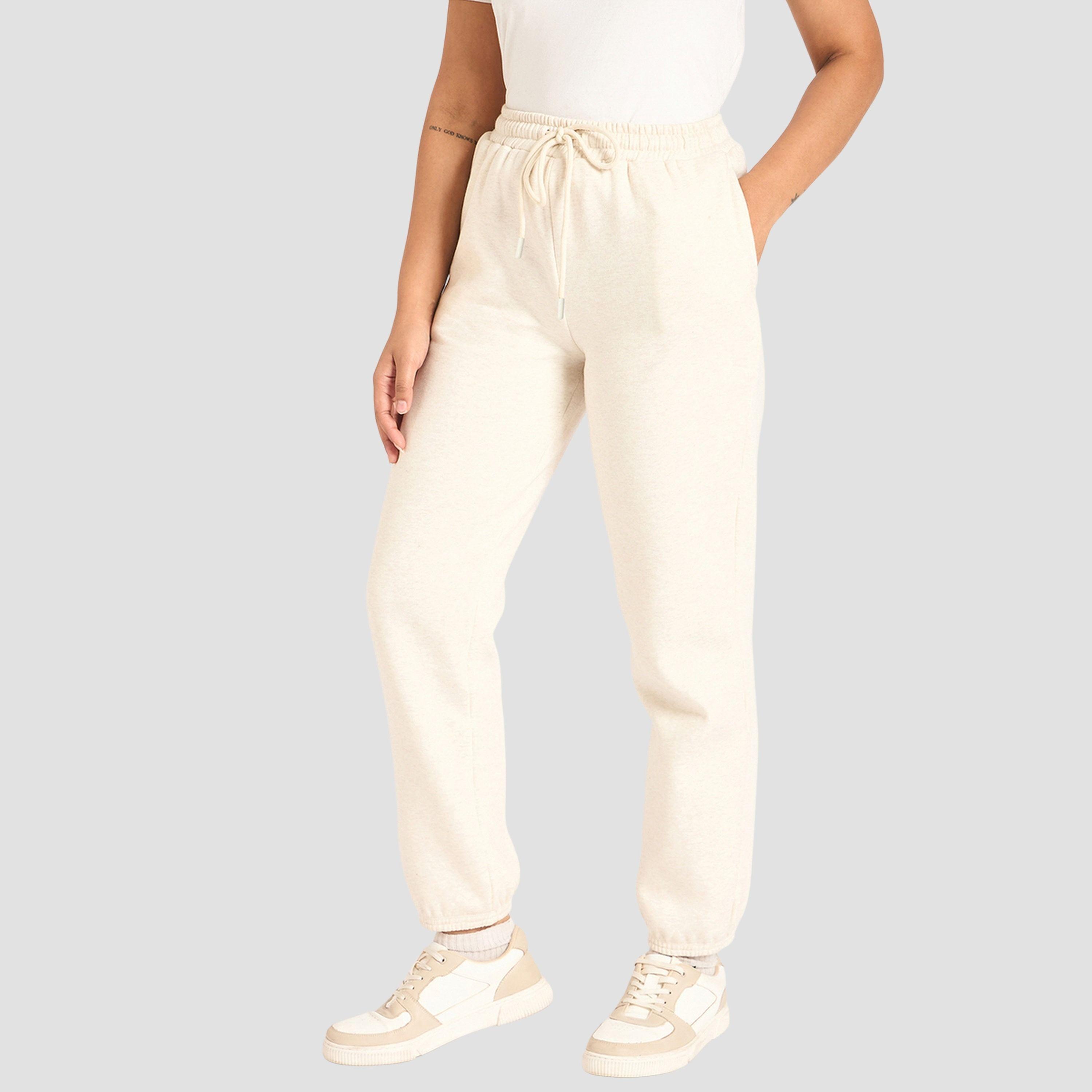 فيميلا - بنطال رياضي نسائي صوف المخلوط باللون اوف وايت-women-clothing-bottoms-joggers-image-5