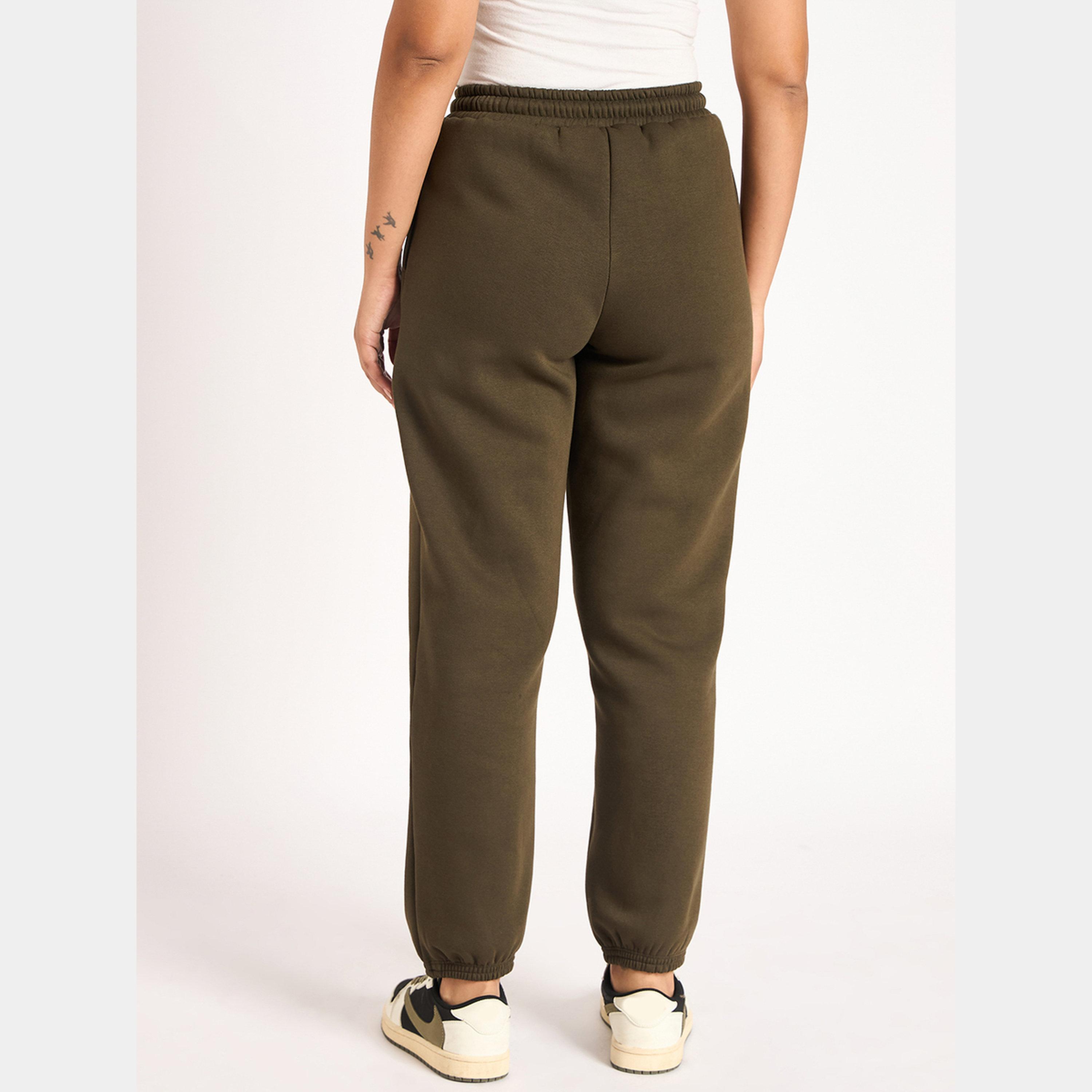فيميلا - بنطال رياضي نسائي صوف الزيتوني-women-clothing-bottoms-joggers-image-4
