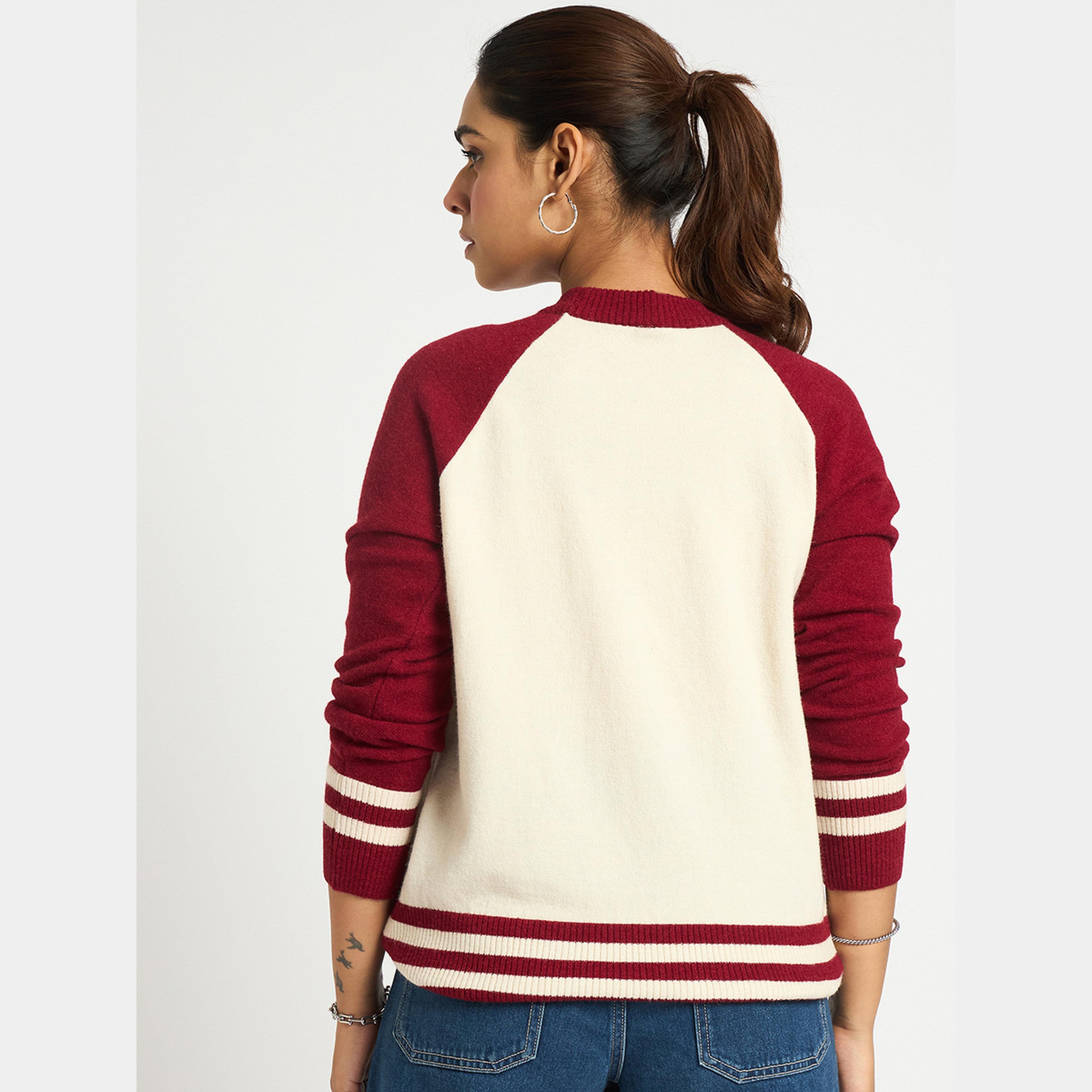 Femmella Color Block Raglan Sleeve Sweater-women-clothing-cardigansandjumpers-jumpers-image-3