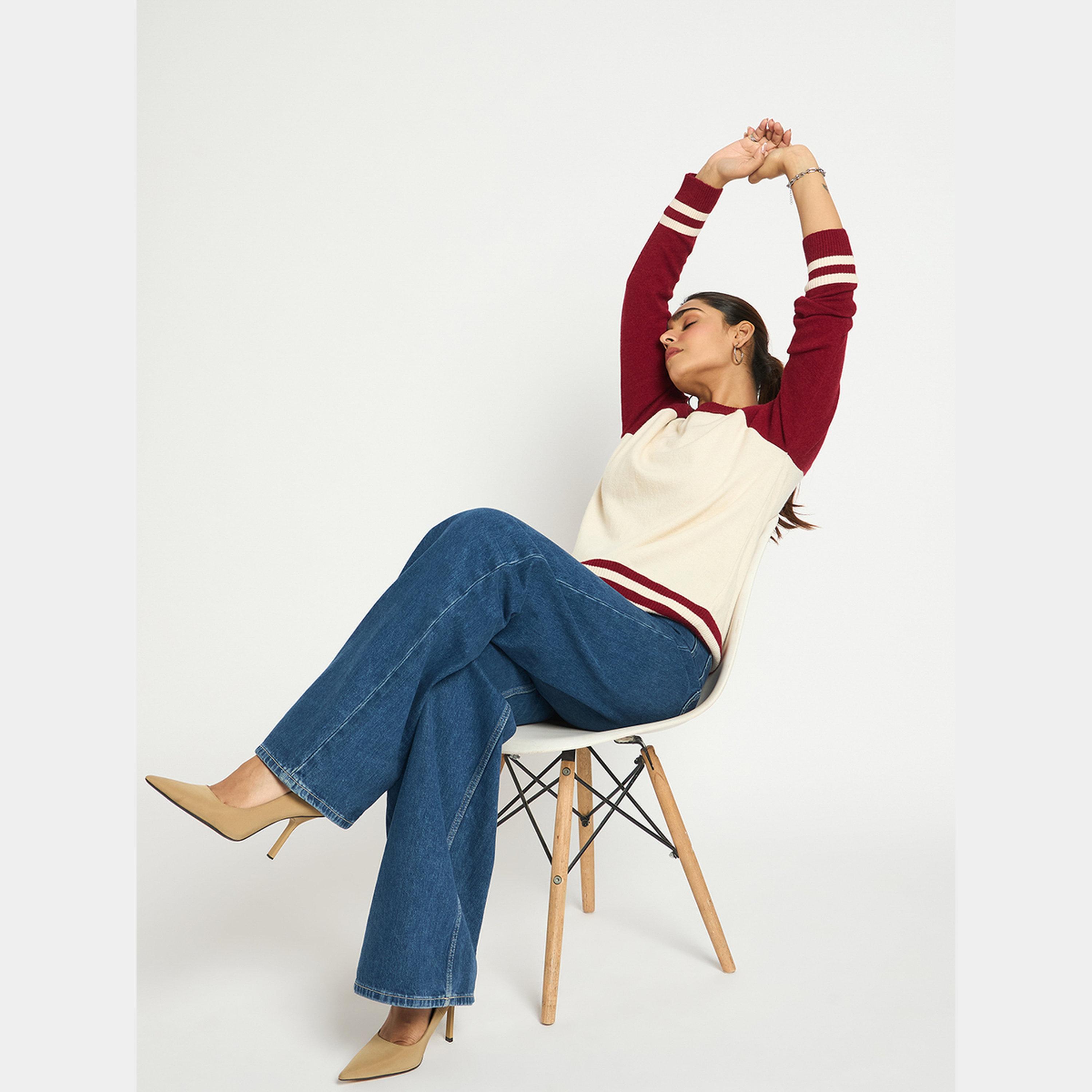 Femmella Color Block Raglan Sleeve Sweater-women-clothing-cardigansandjumpers-jumpers-image-5