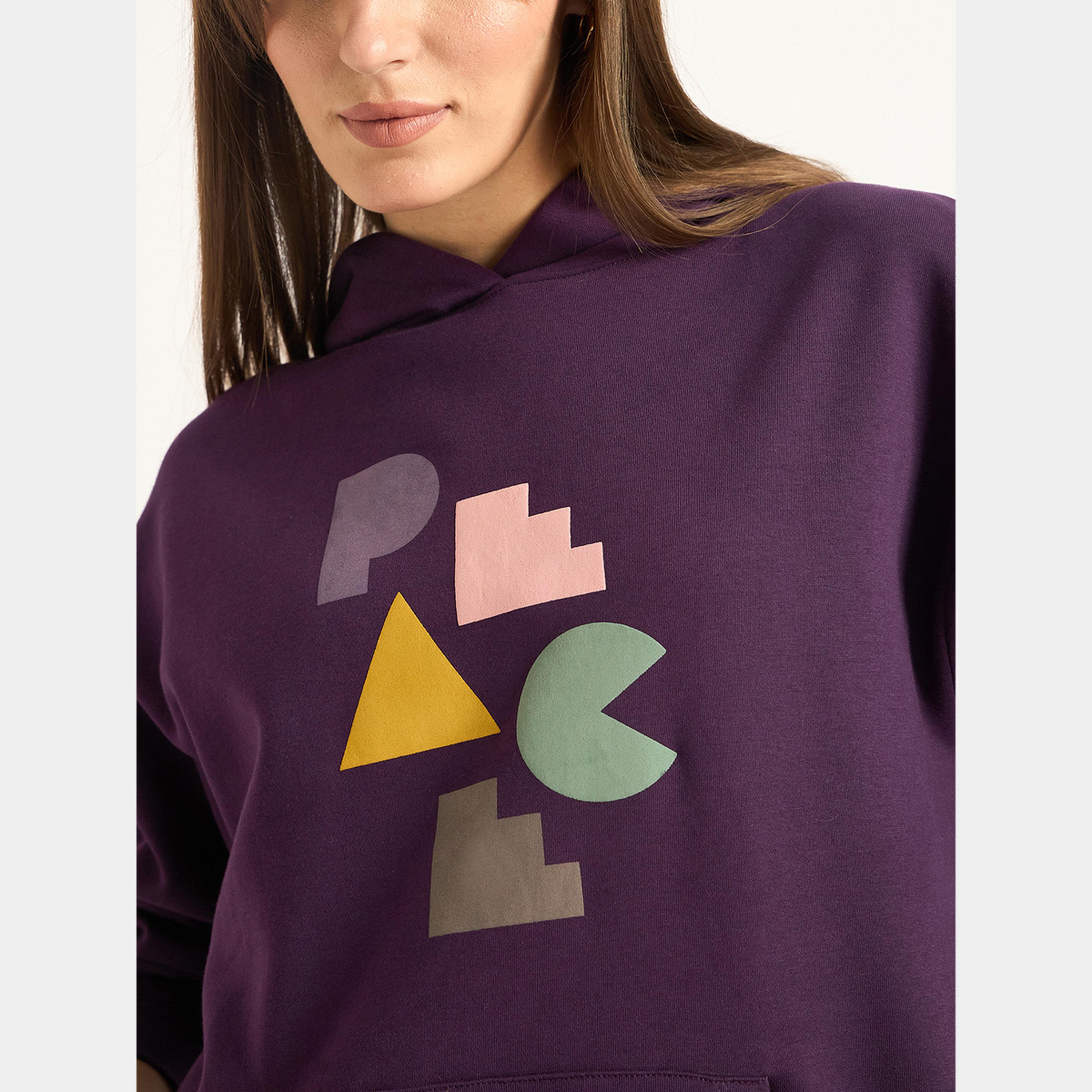 فيميلا - هودي نسائي بأكمام طويلة وياقة وغطاء للرأس رسومات غرافيكية-women-clothing-hoodiesandsweatshirts-hoodies-image-4