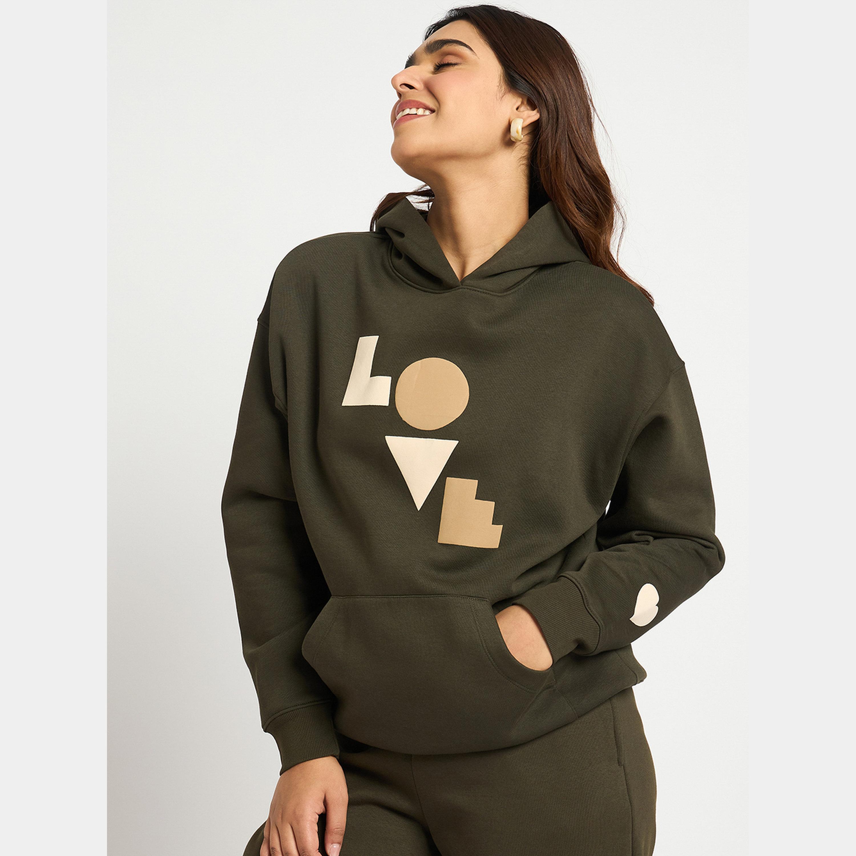 Femmella Olive Oversized Graphic Hoodie-women-clothing-hoodiesandsweatshirts-hoodies-image-5