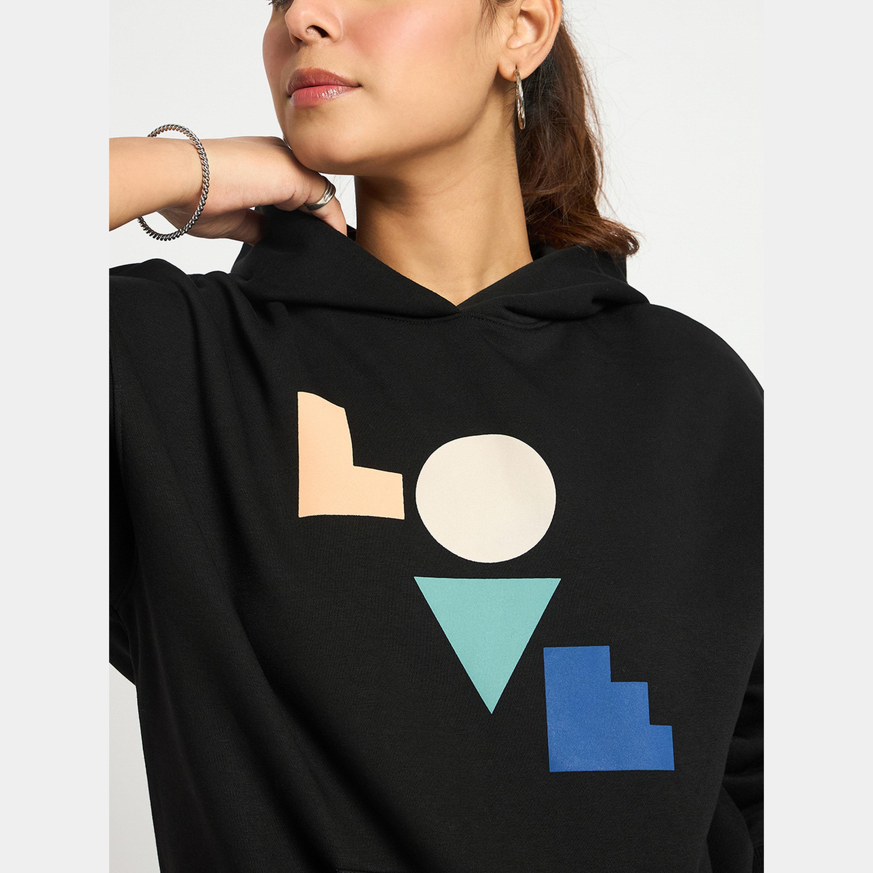 Femmella Black Oversized Graphic Hoodie-women-clothing-hoodiesandsweatshirts-hoodies-image-3