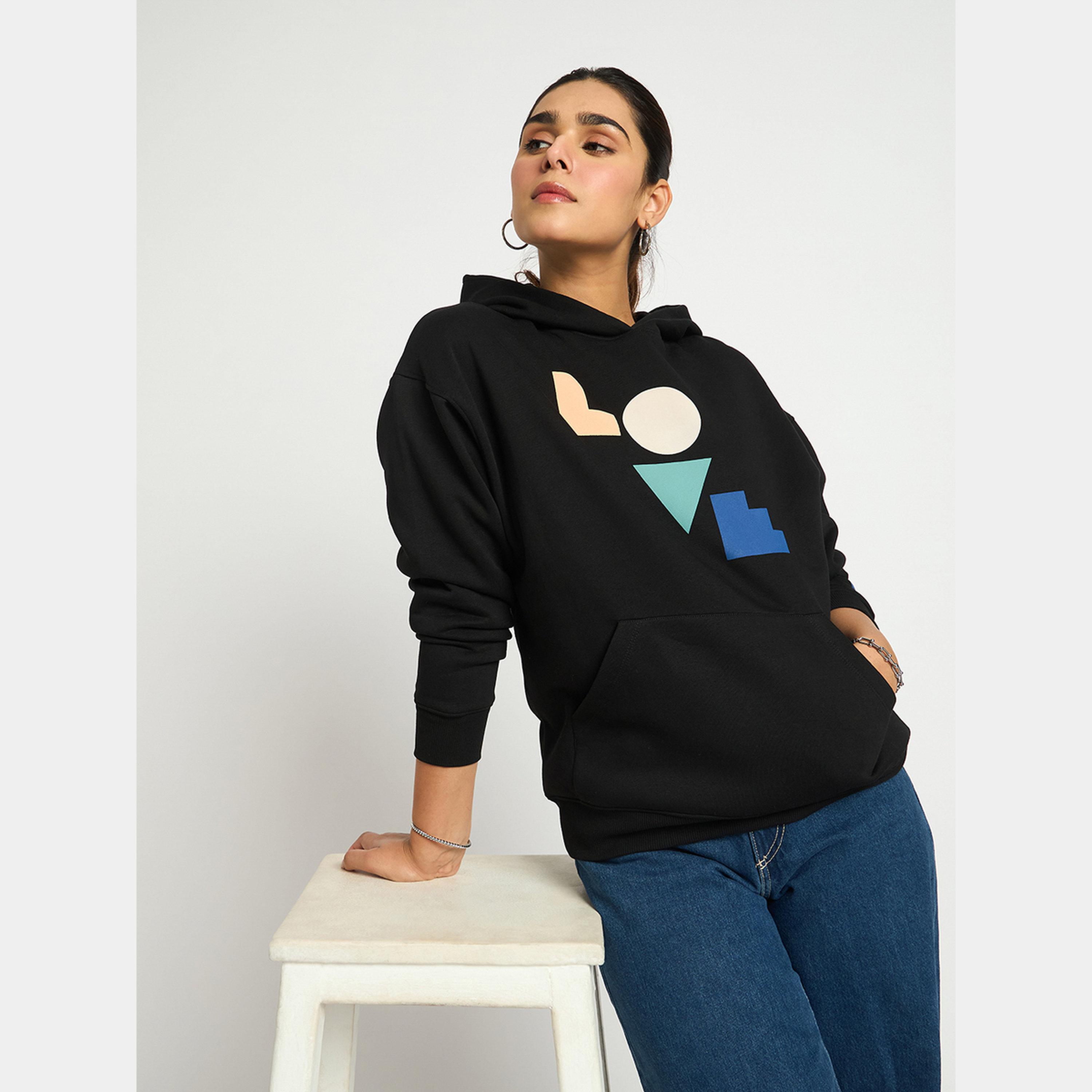 Femmella Black Oversized Graphic Hoodie-women-clothing-hoodiesandsweatshirts-hoodies-image-6