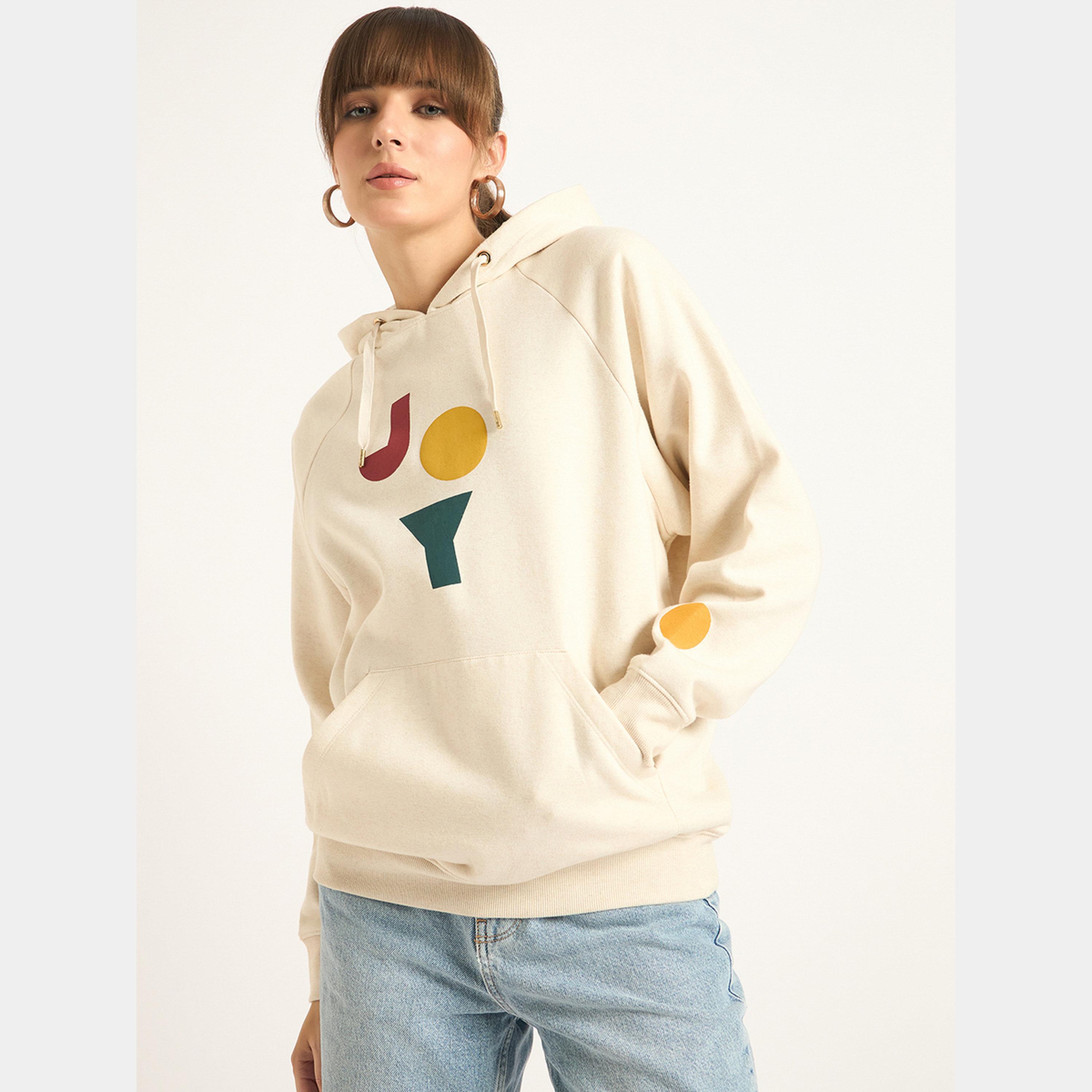 فيميلا - هودي نسائي صوف بغطاء للرأس وأكمام طويلة سرومات غرافيكية-women-clothing-hoodiesandsweatshirts-hoodies-image-1