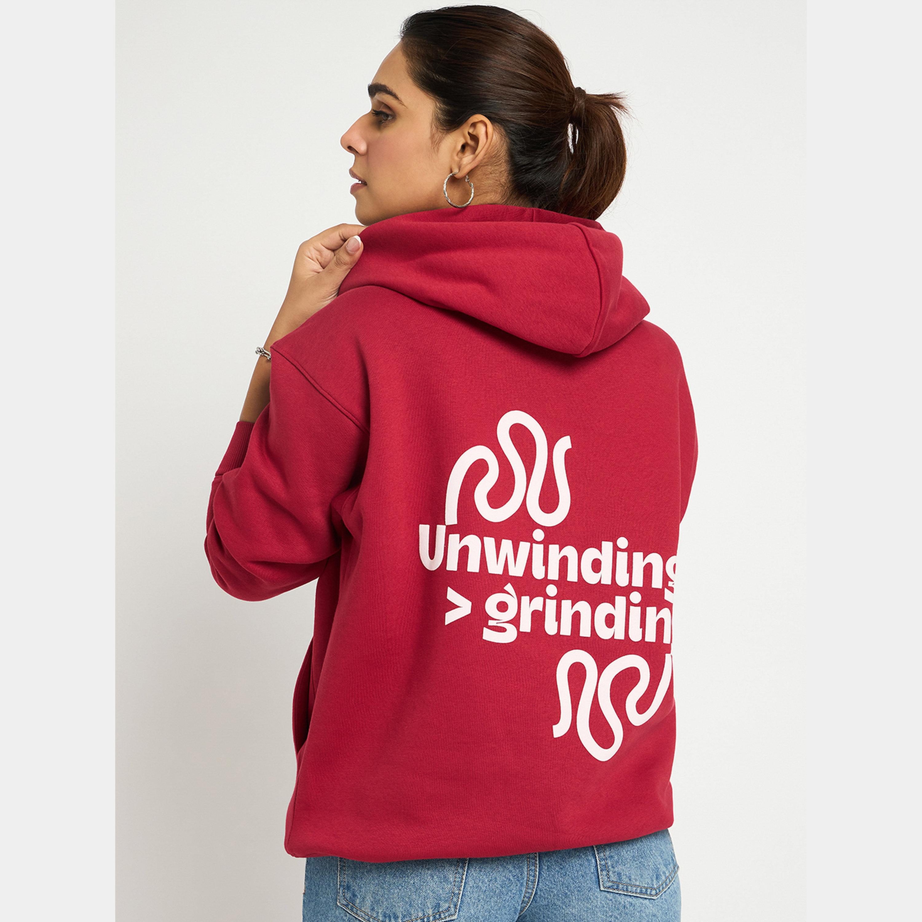 فيميلا - هودي نسائي صوف بغطاء للرأس وأكمام طويلة رسومات غرافيكية-women-clothing-hoodiesandsweatshirts-hoodies-image-5