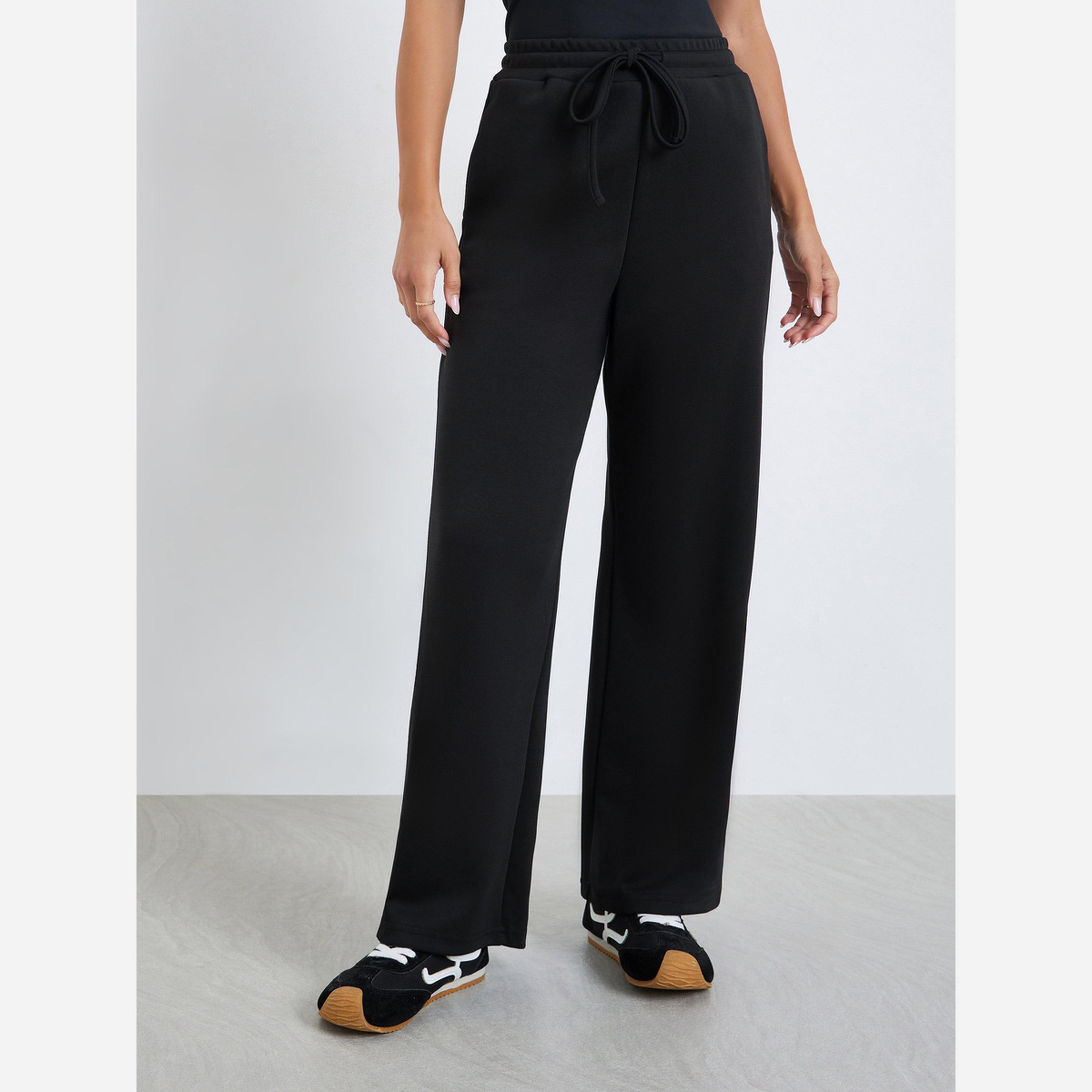ستايلي - طقم جاكيت بقبعة وبنطال نسائي لون أسود-women-clothing-coordsets-image-4
