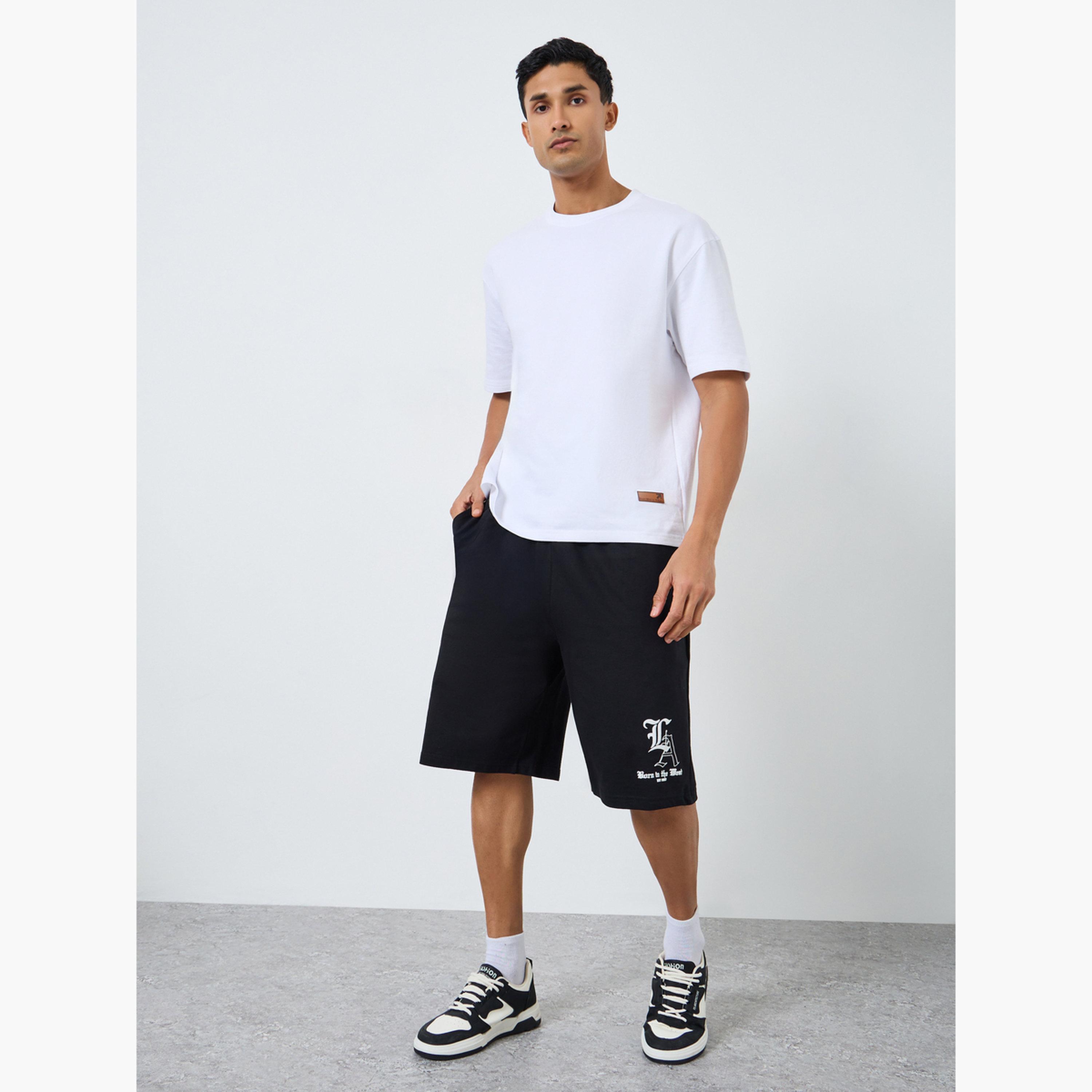 شورت قطني برباط خصر-men-clothing-bottoms-shorts-image-2