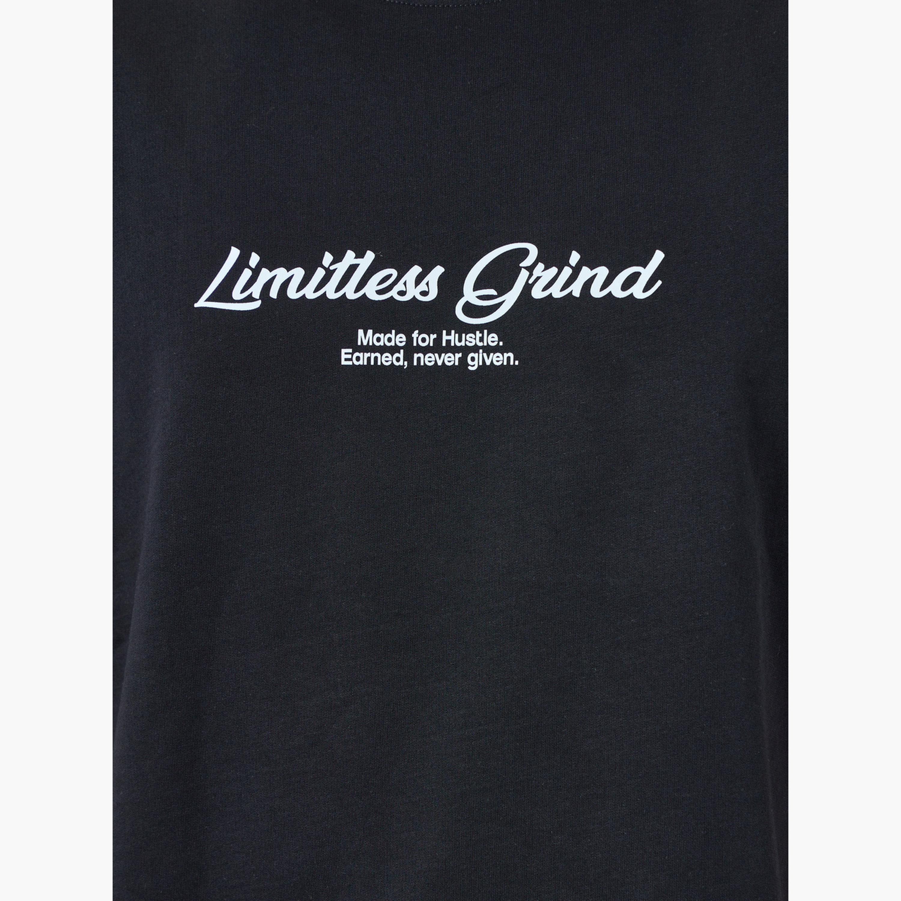 Styli Men Graphic Oversized T-Shirt and Shorts Co-Ords-men-clothing-coordsets-image-5