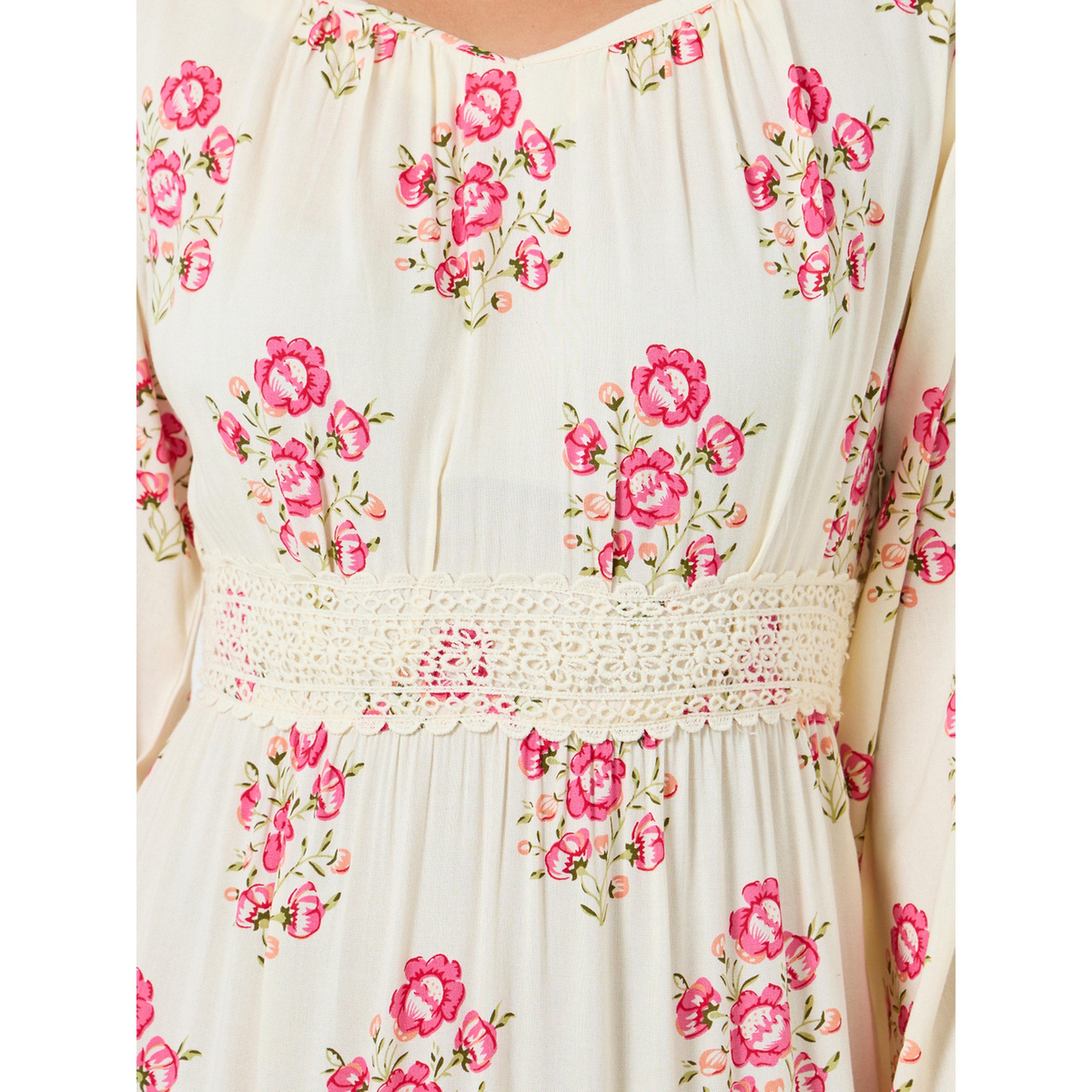 فستان طويل بطبقات وطبعة أزهار للنساء-women-clothing-dresses-image-5