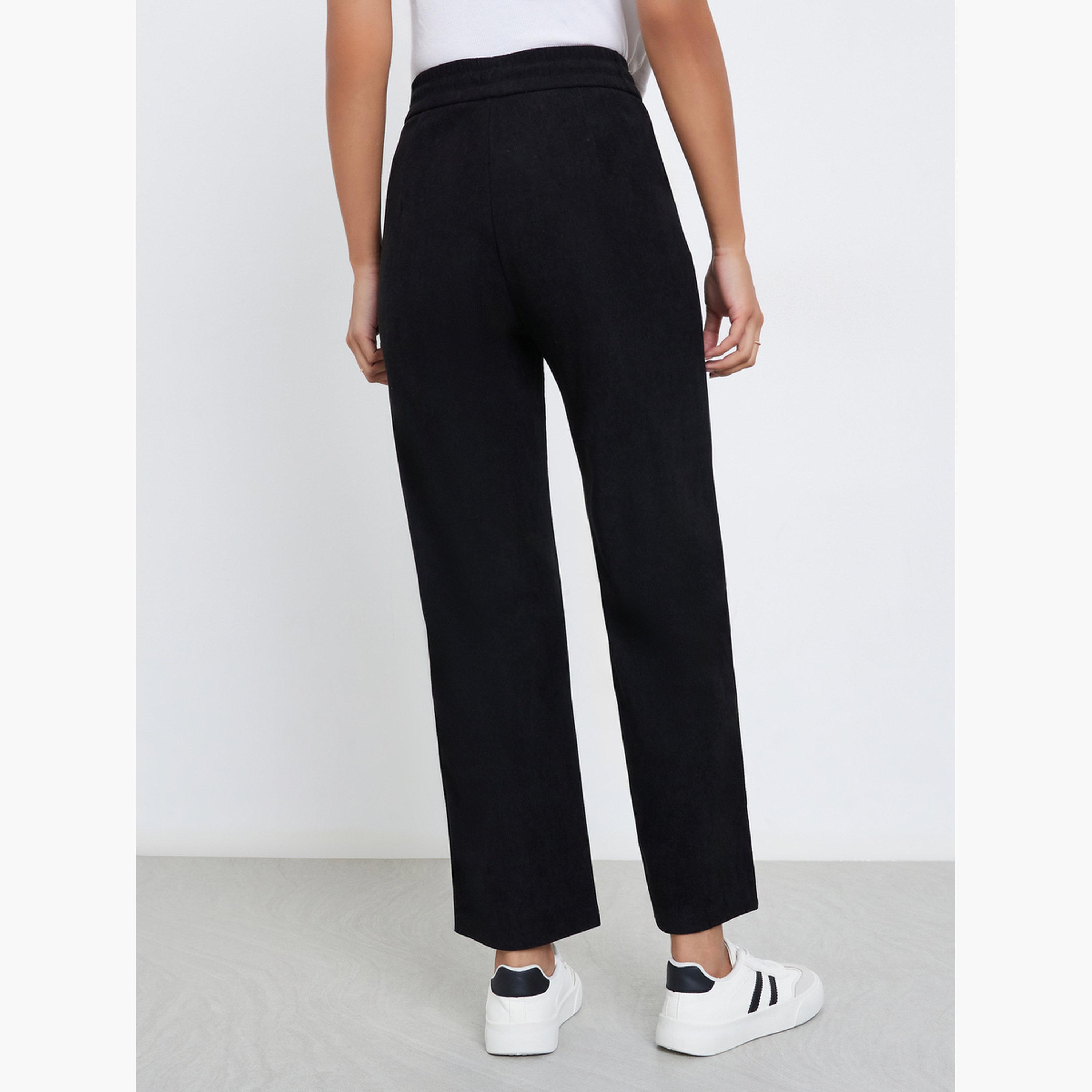 Styli Women Straight Leg Corduroy Pants-women-clothing-bottoms-trousers-image-4