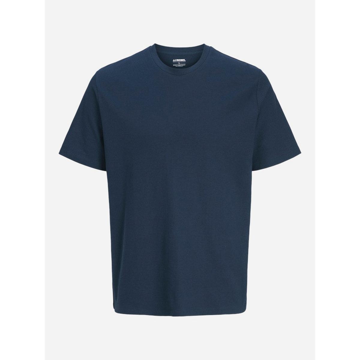 REBEL JREBTREY Ribbed Knit Crew Neck T-Shirt-men-clothing-tshirtsandpolos-tshirts-image-1