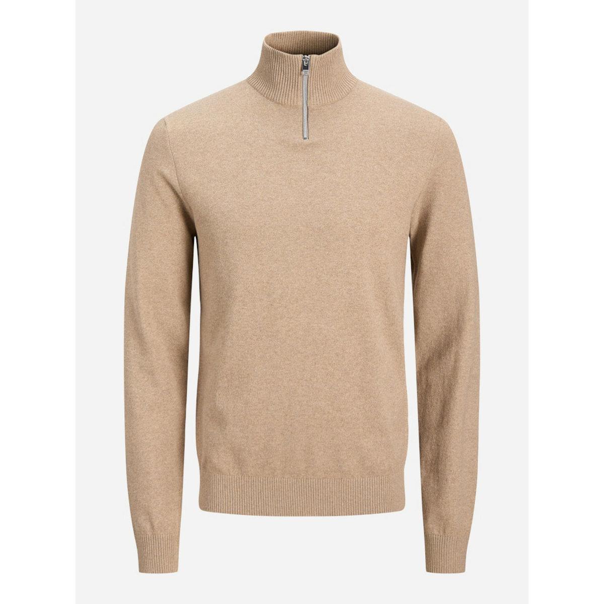 REBEL JREBCALLUM Flat Knit Half-Zip Sweater-men-winterwear-sweatersandpullovers-image-1