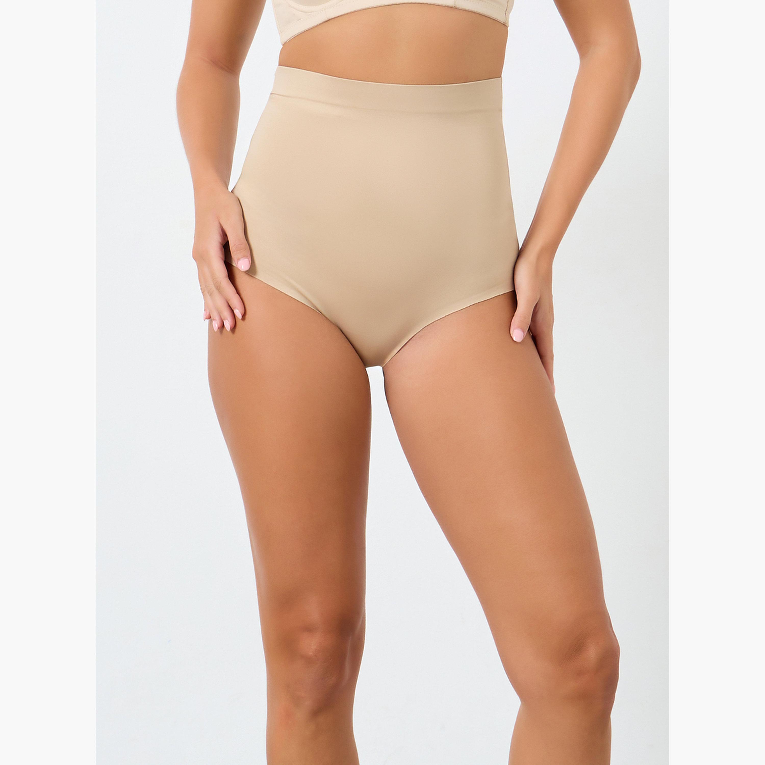 Styli Seamless High Rise Shaping Brief-women-clothing-lingerie-shapewear-image-1